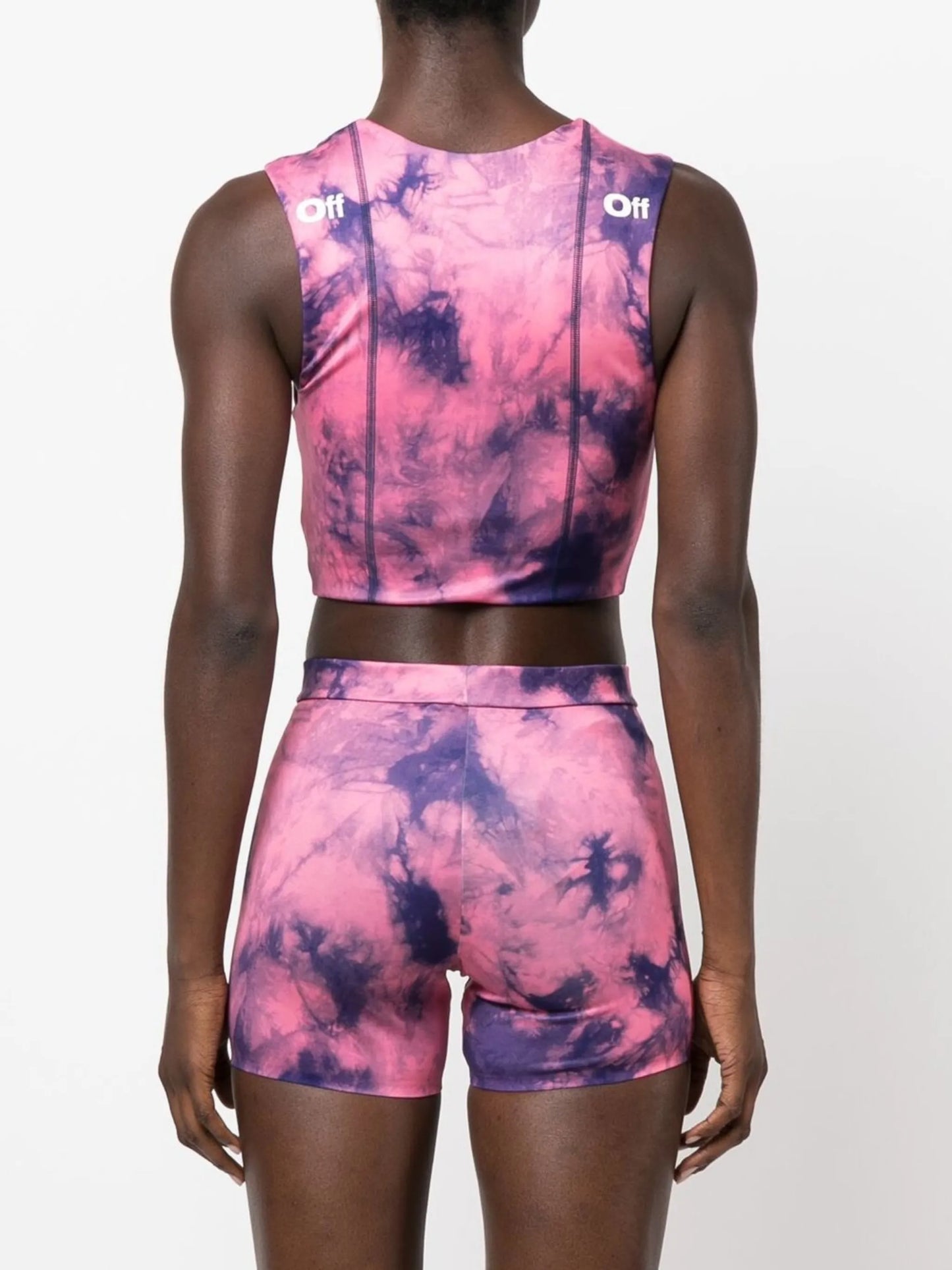 tie-dye sports bra