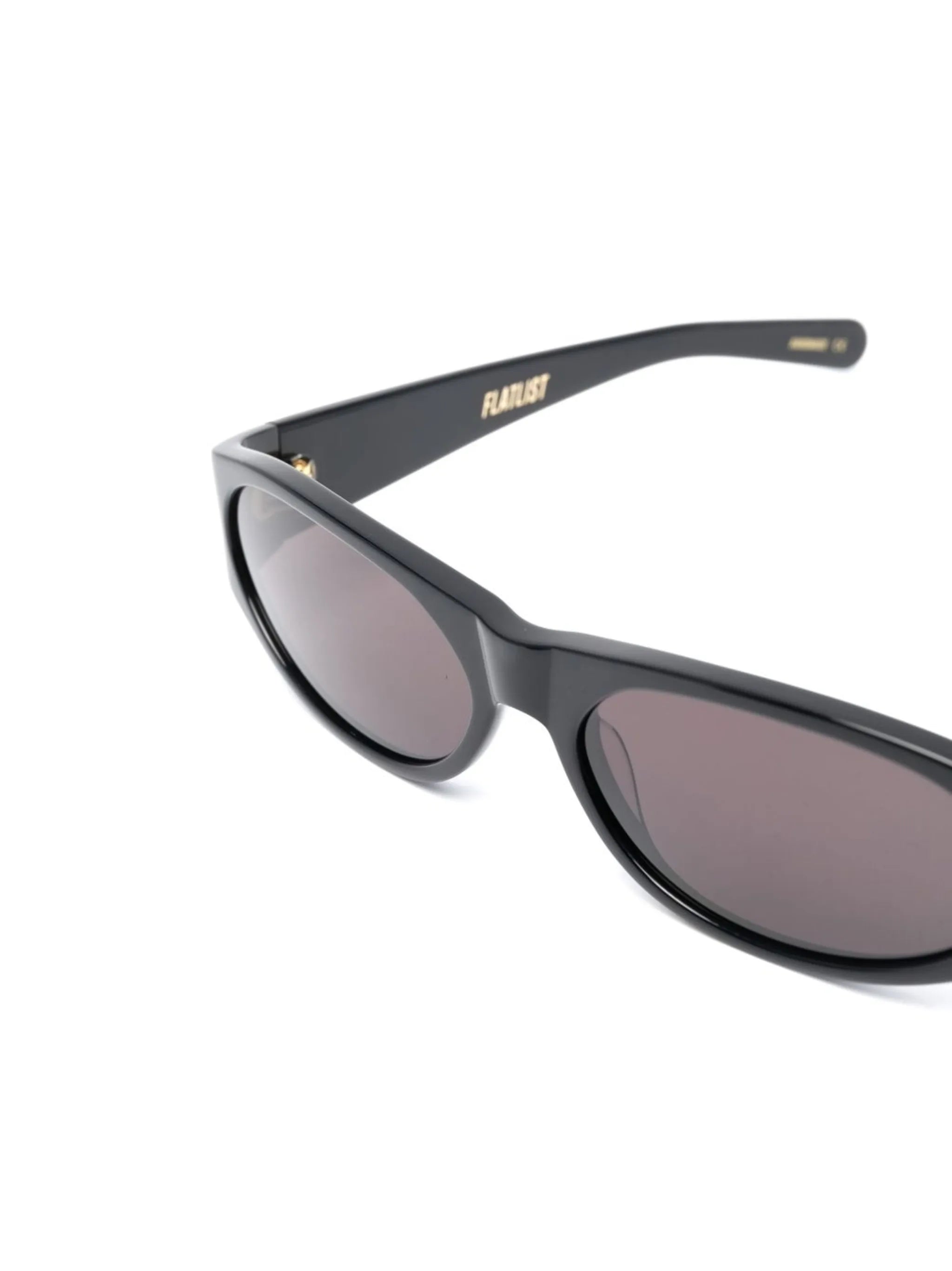 tinted rectangle-frame sunglasses