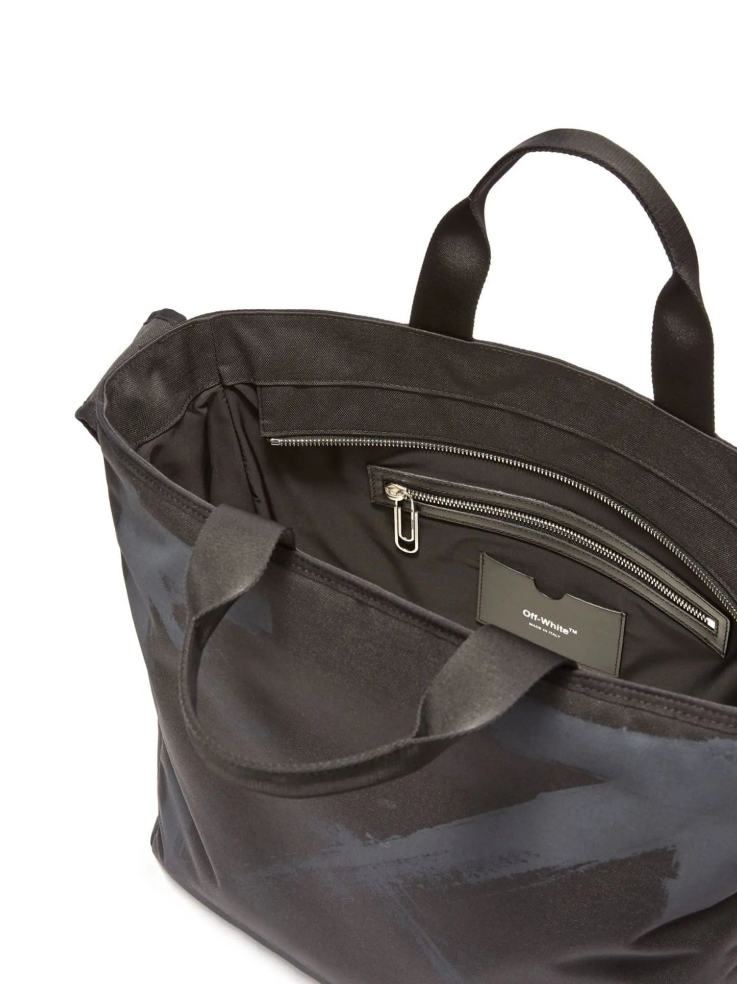 Arrows-print tote bag
