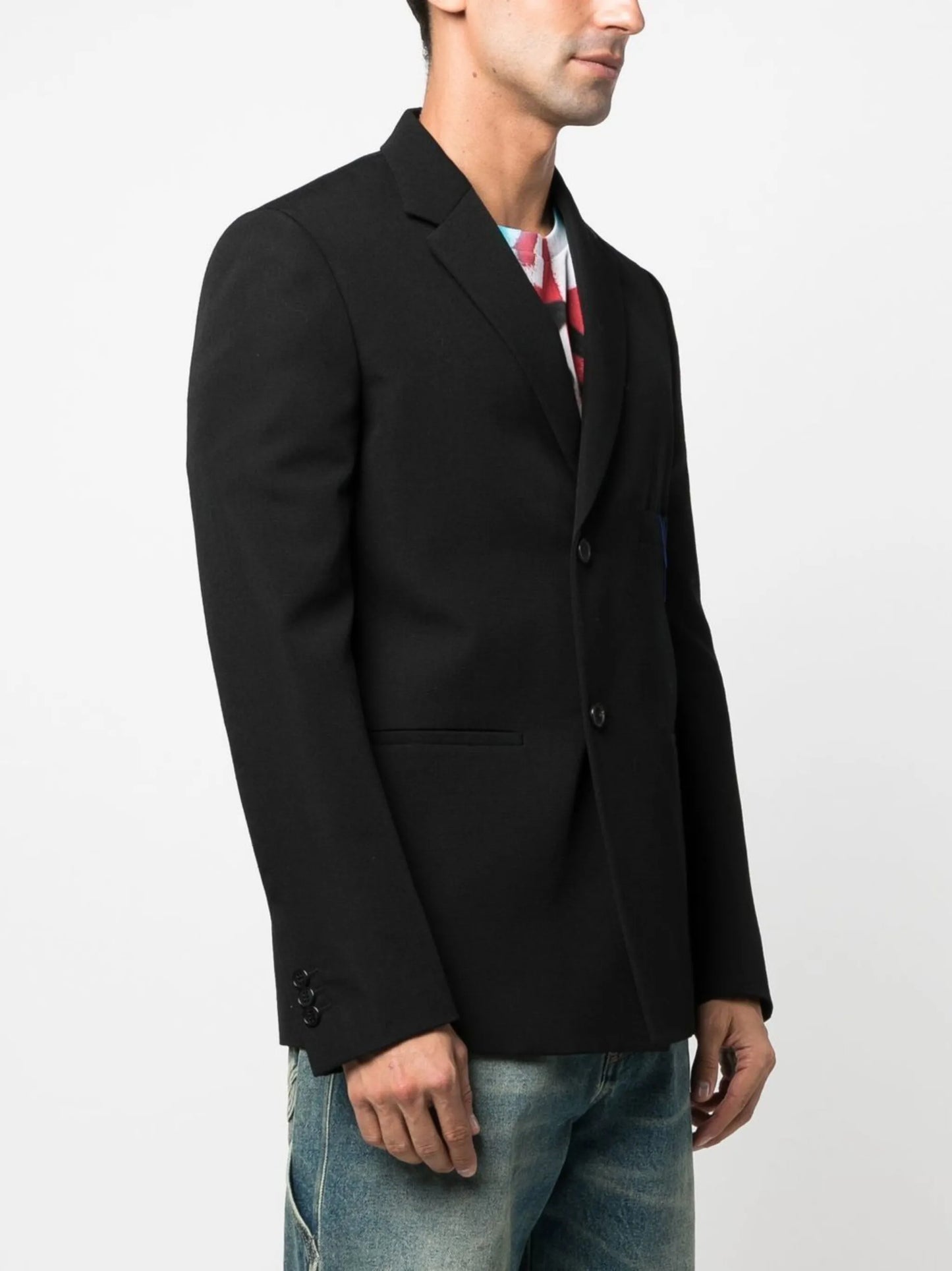 single-breasted tailored blazer