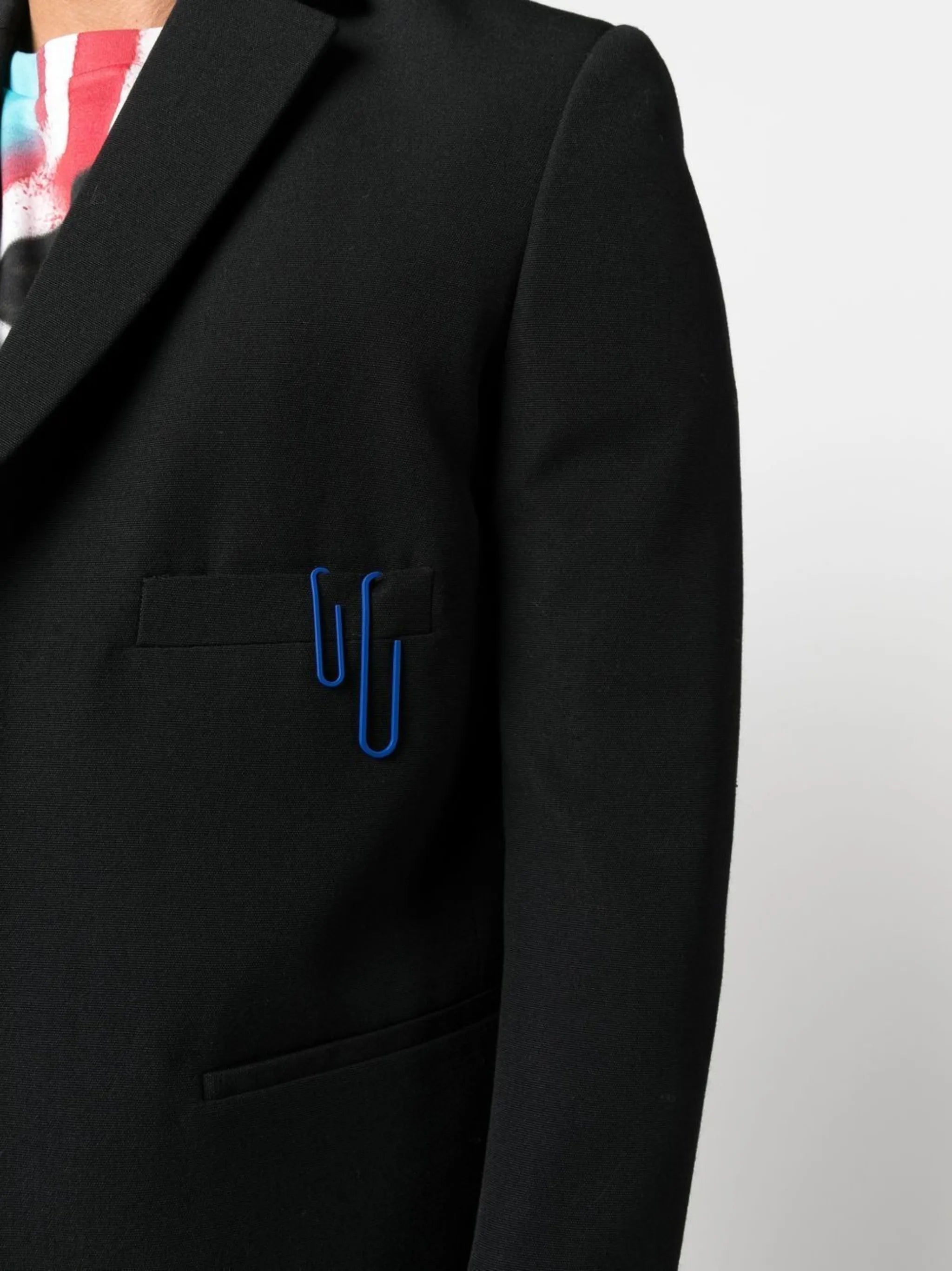 single-breasted tailored blazer