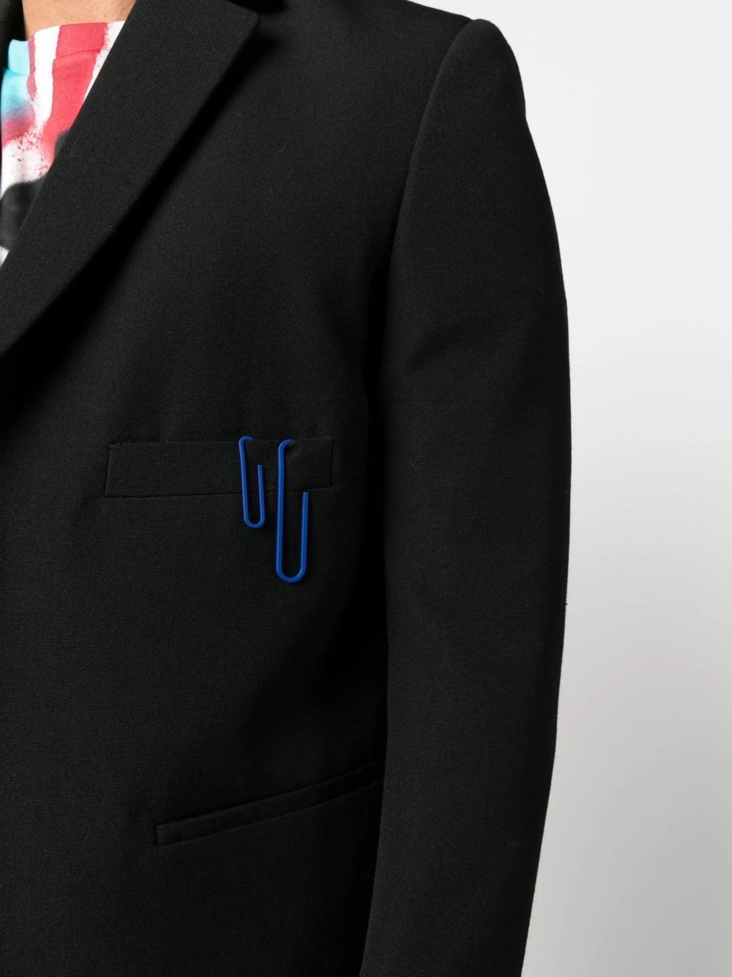 single-breasted tailored blazer