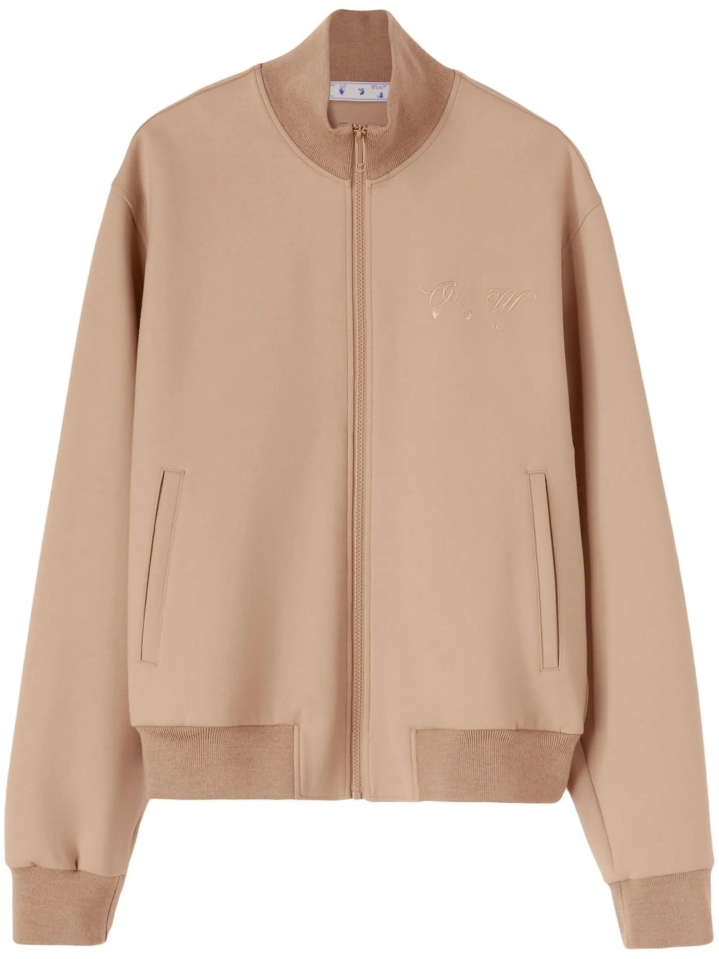 Quote-motif track jacket