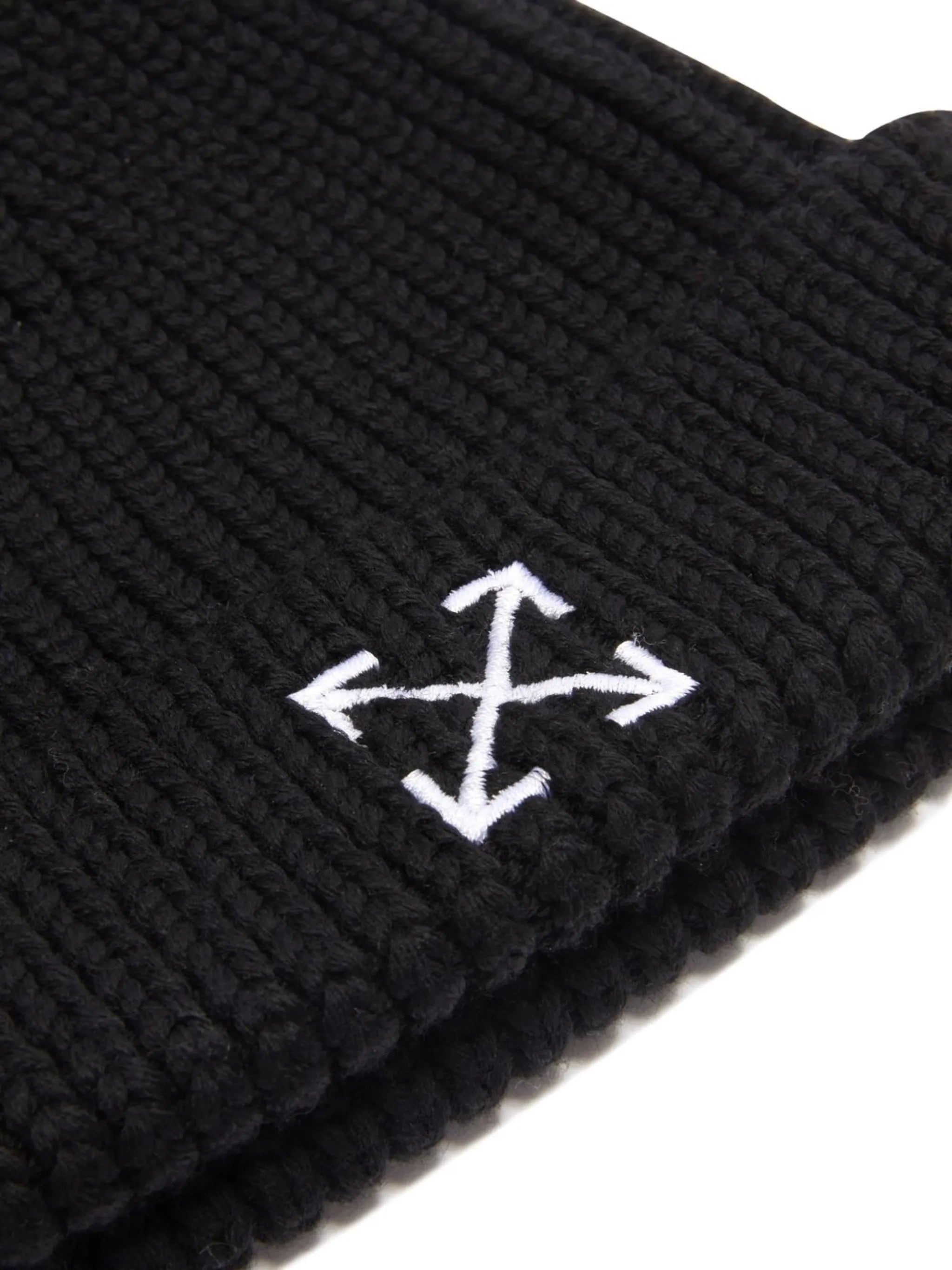Arrows ribbed beanie