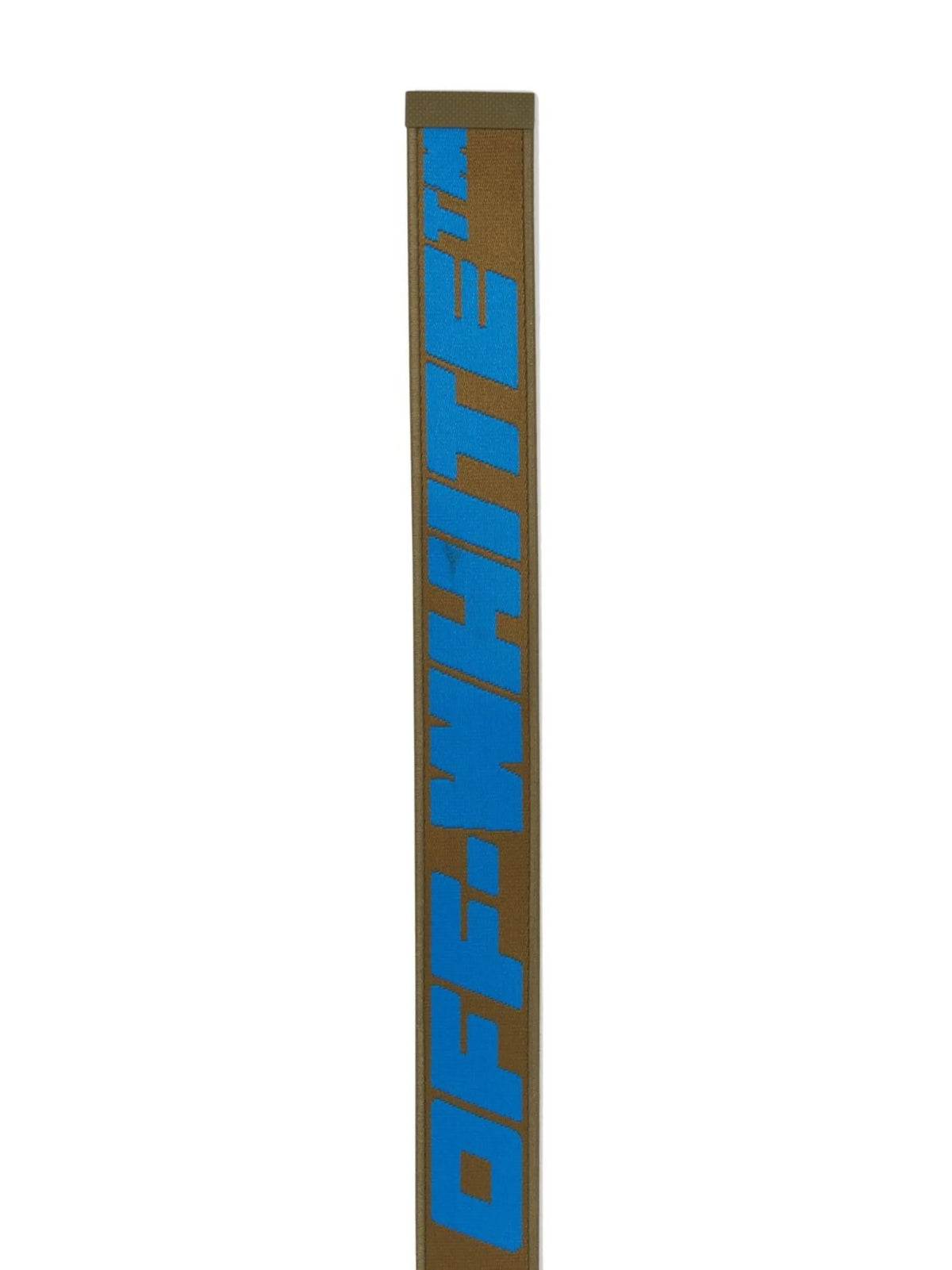 Industrial logo-print belt