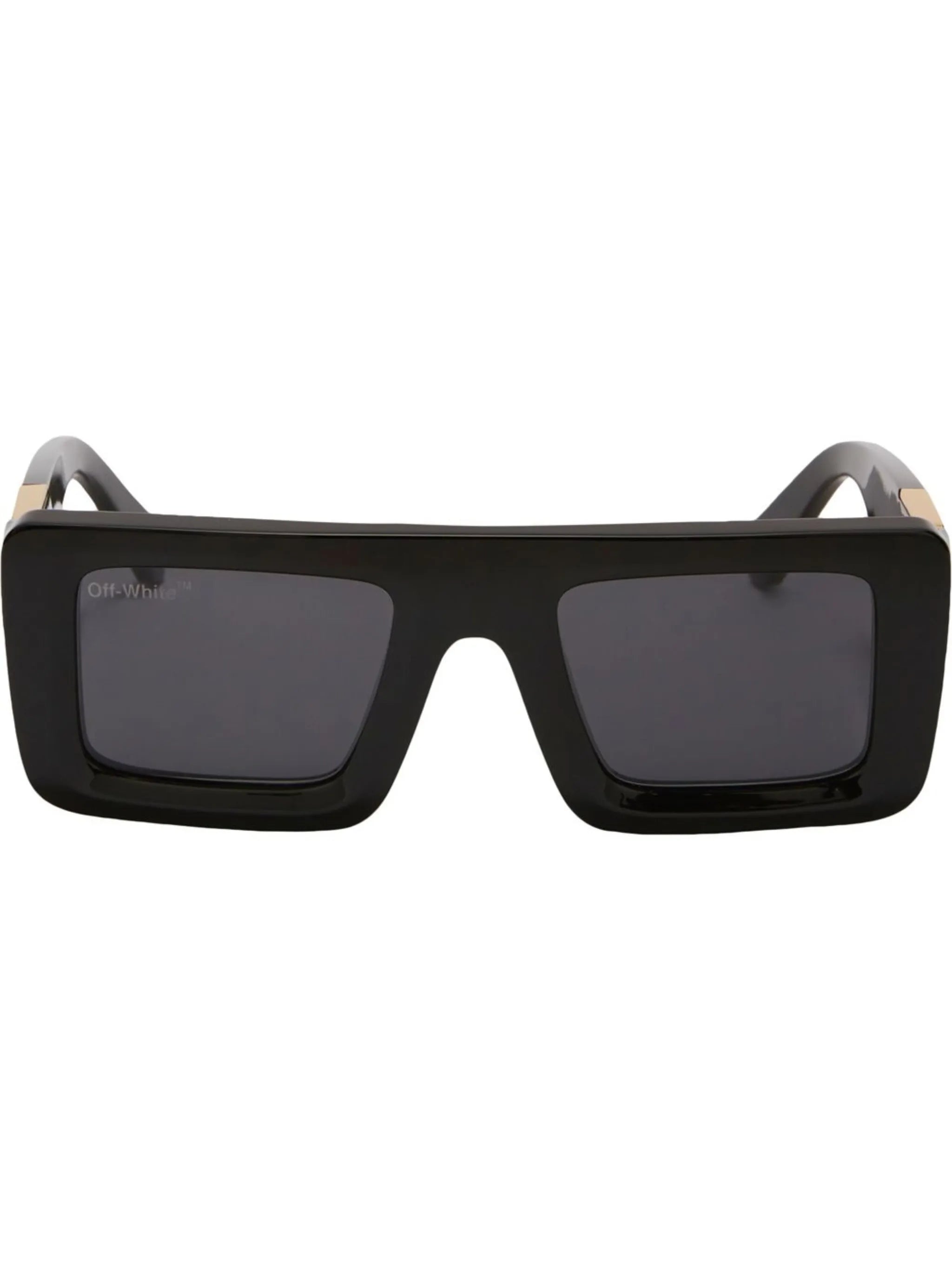 Arrows-motif tinted sunglasses