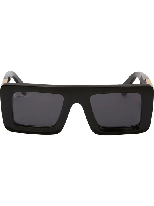 Arrows-motif tinted sunglasses