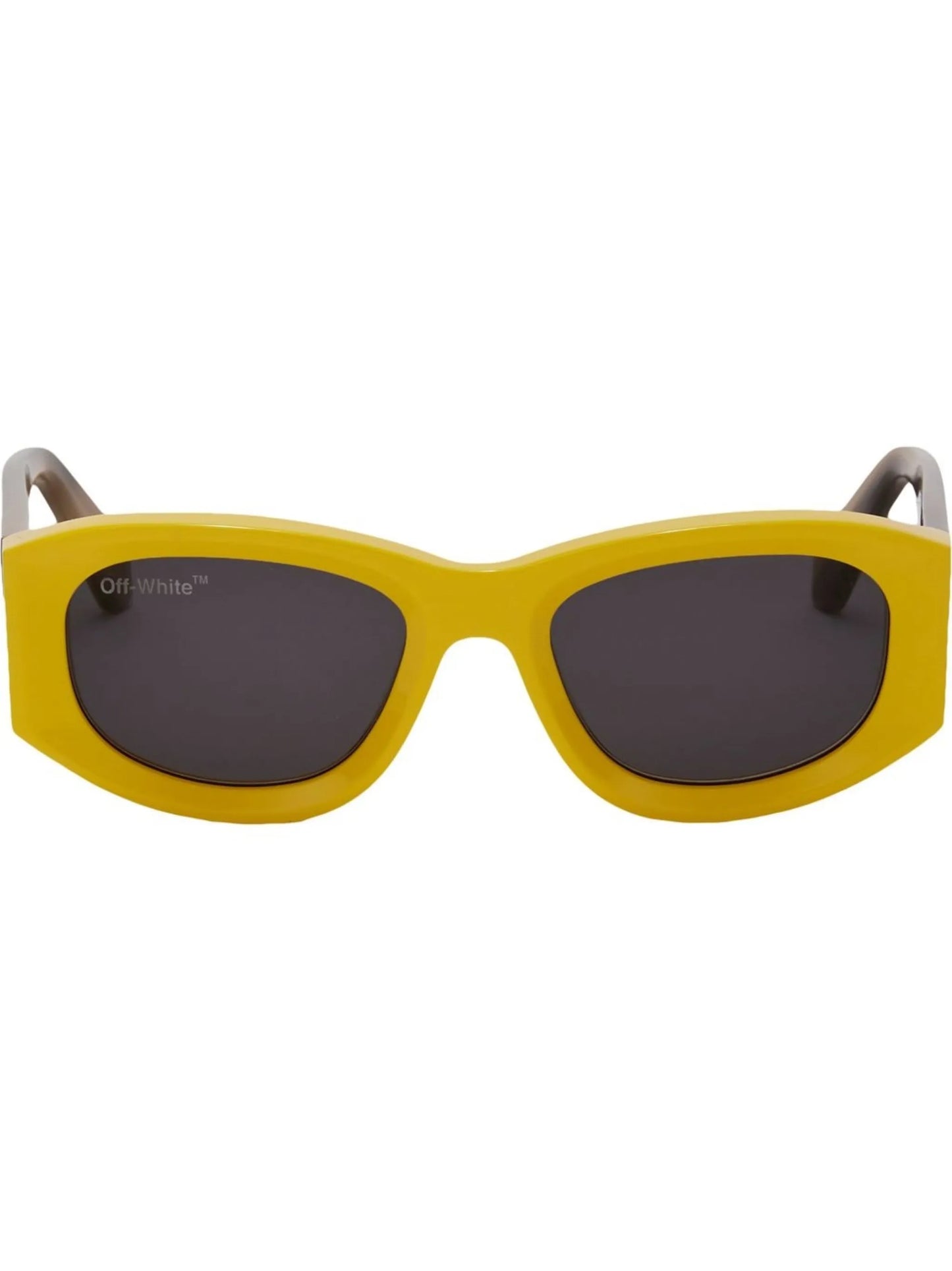 round-frame tinted sunglasses