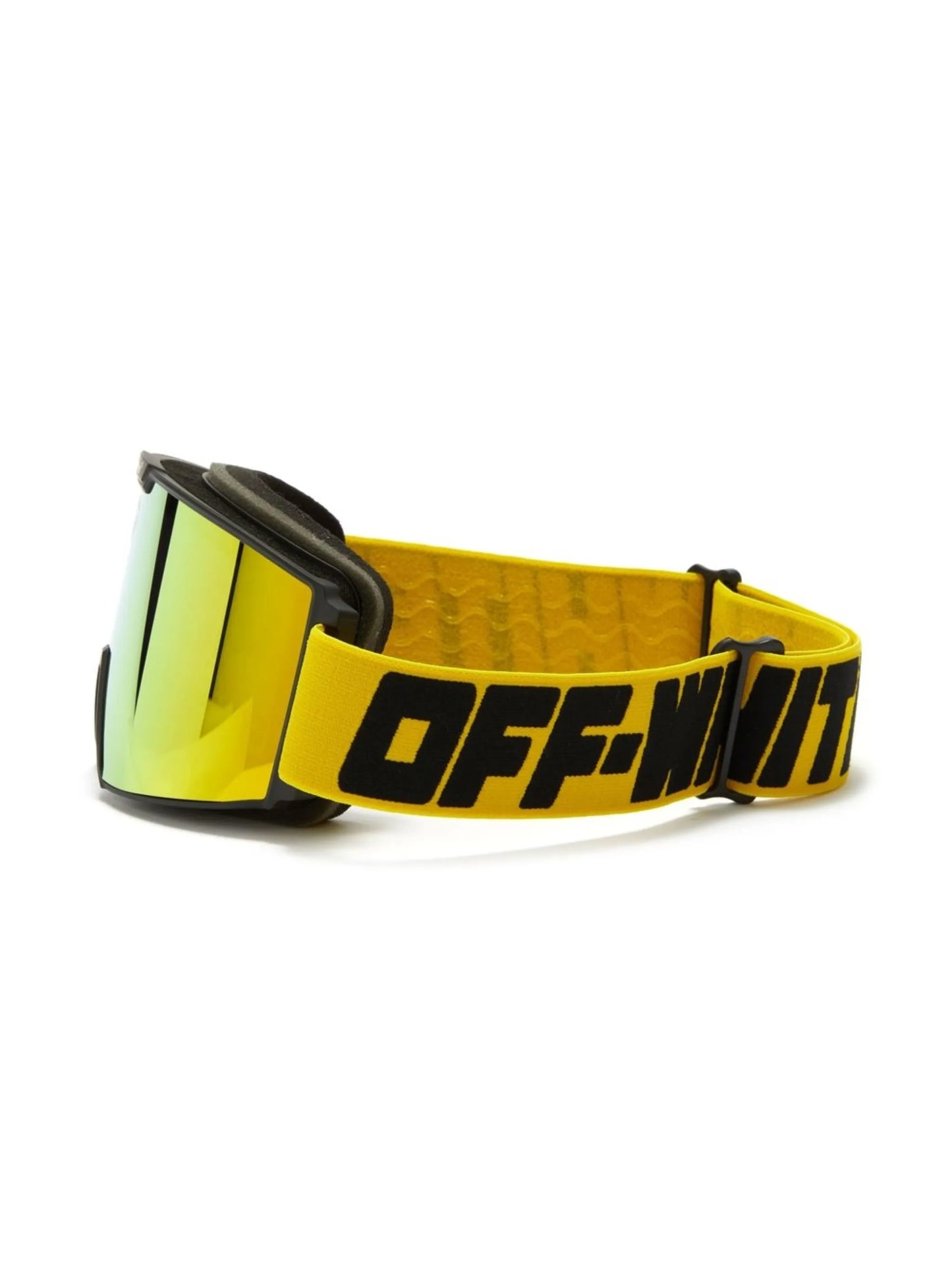 logo-print ski goggles