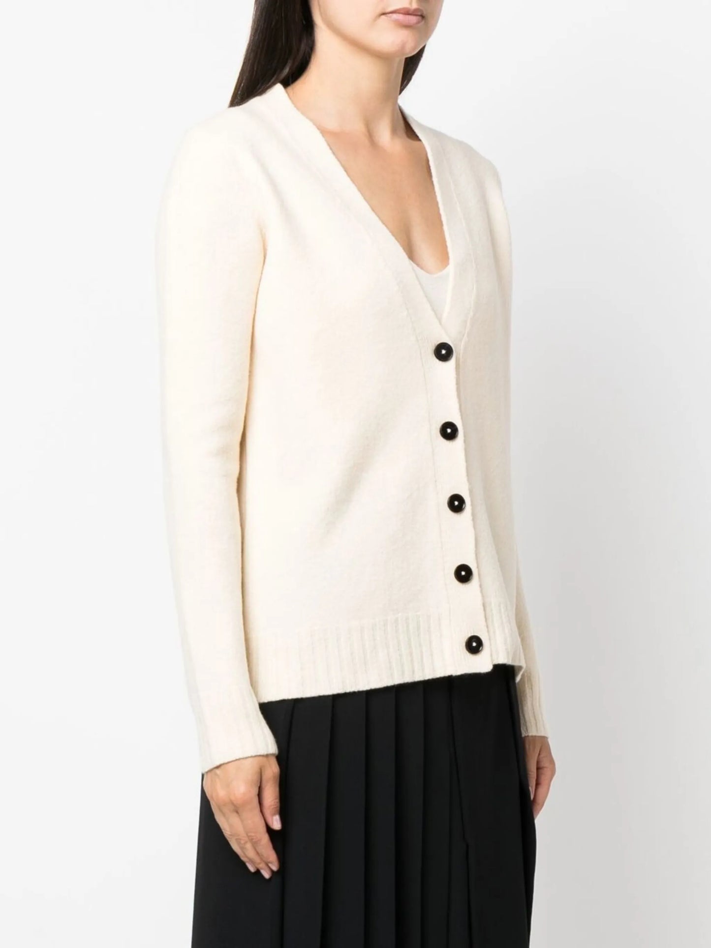 button-down knit cardigan