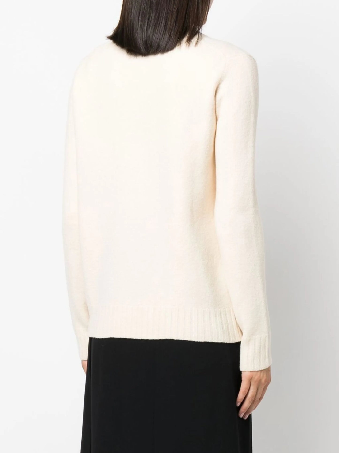 button-down knit cardigan