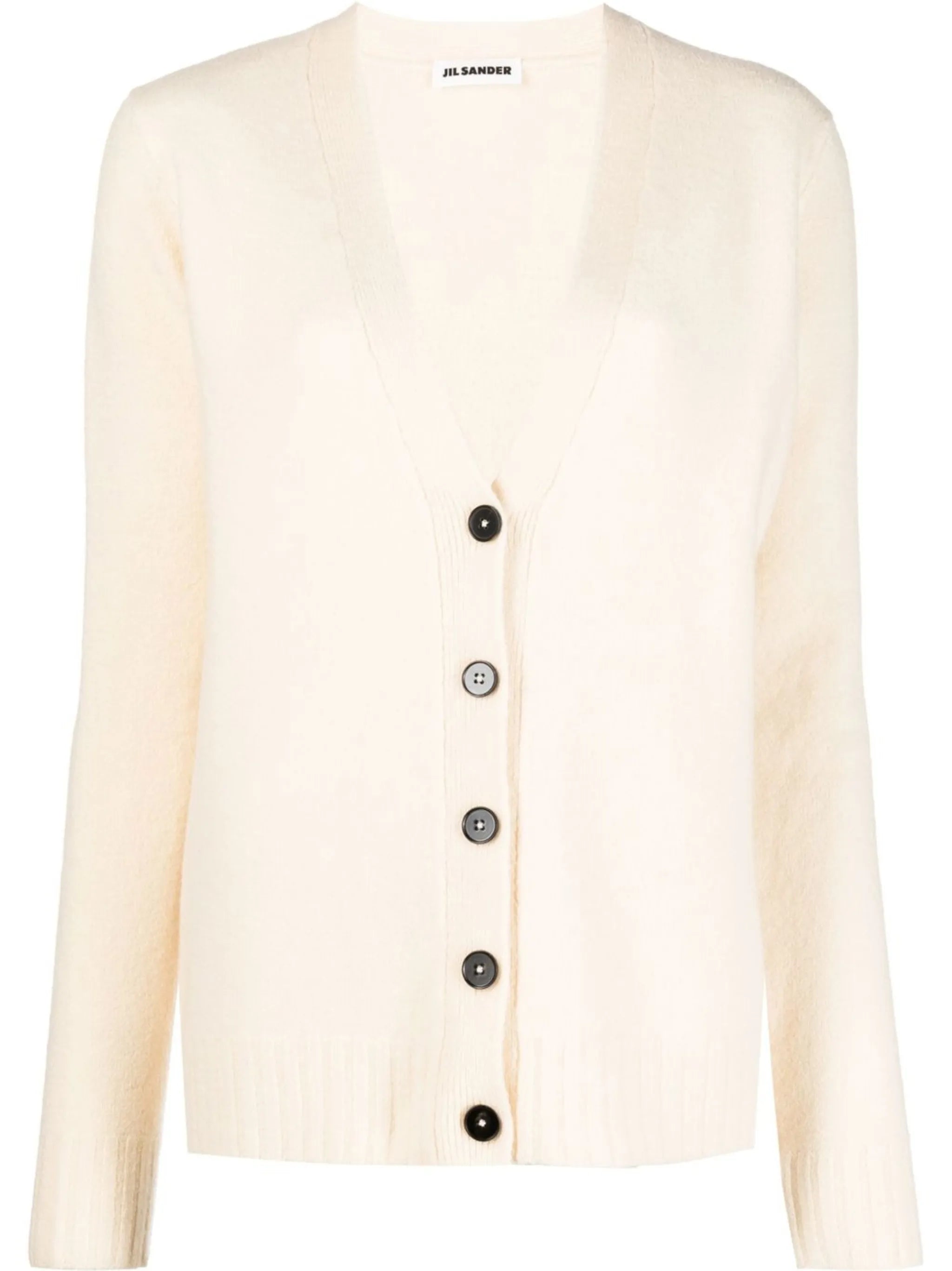 button-down knit cardigan