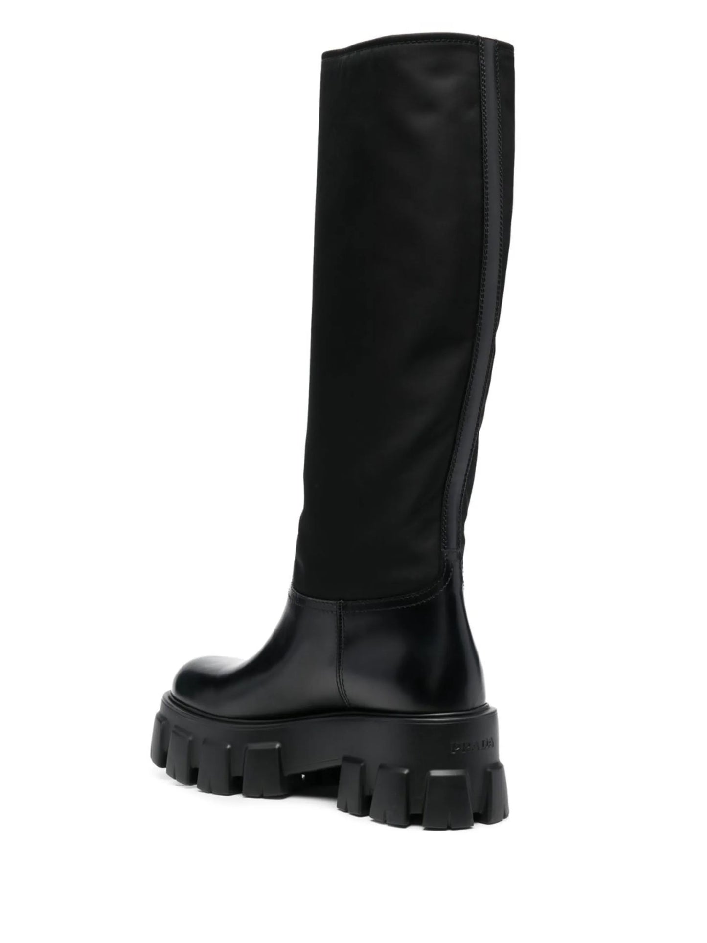 Monolith knee-length boots