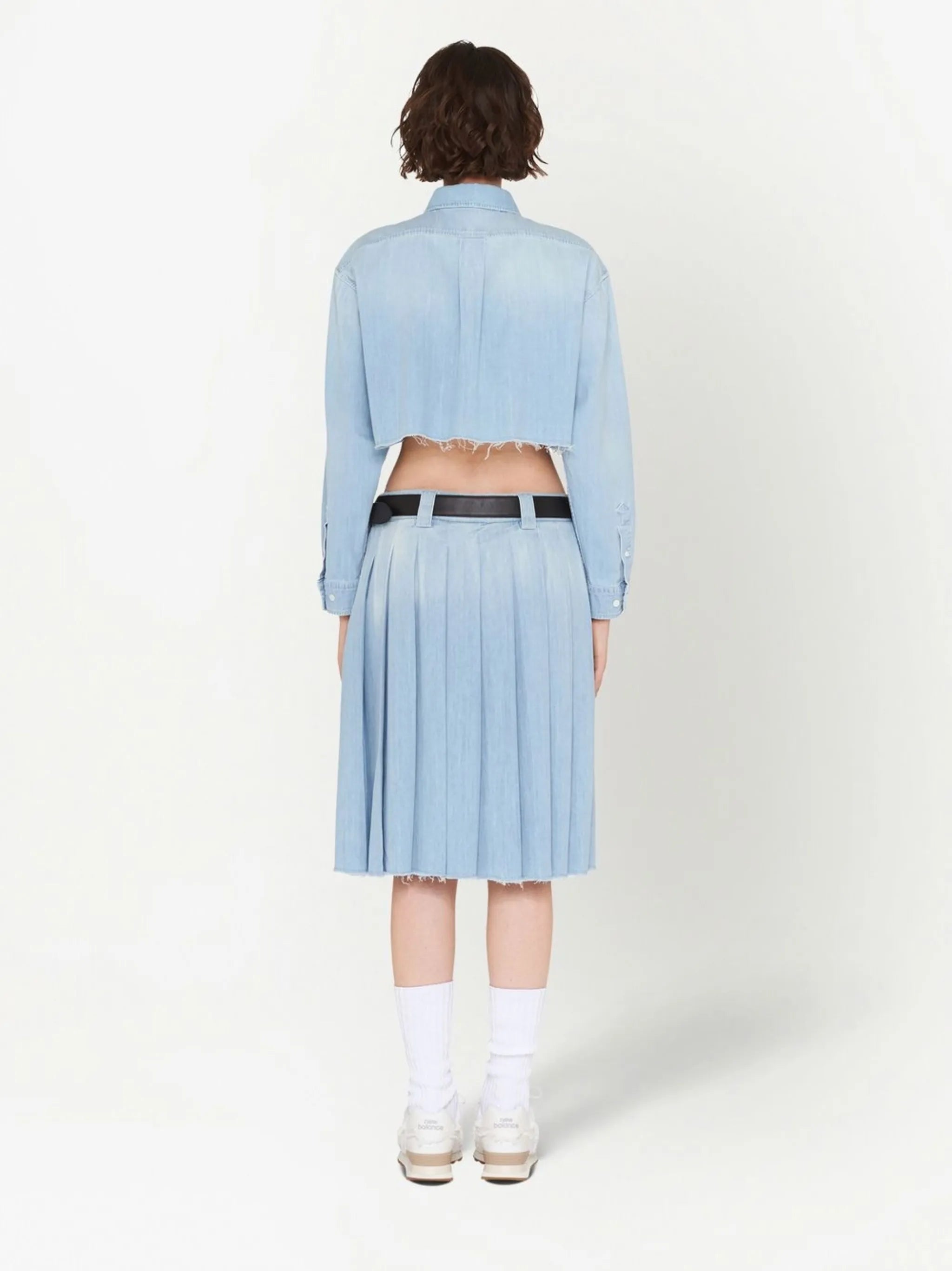 Chambray denim shirt