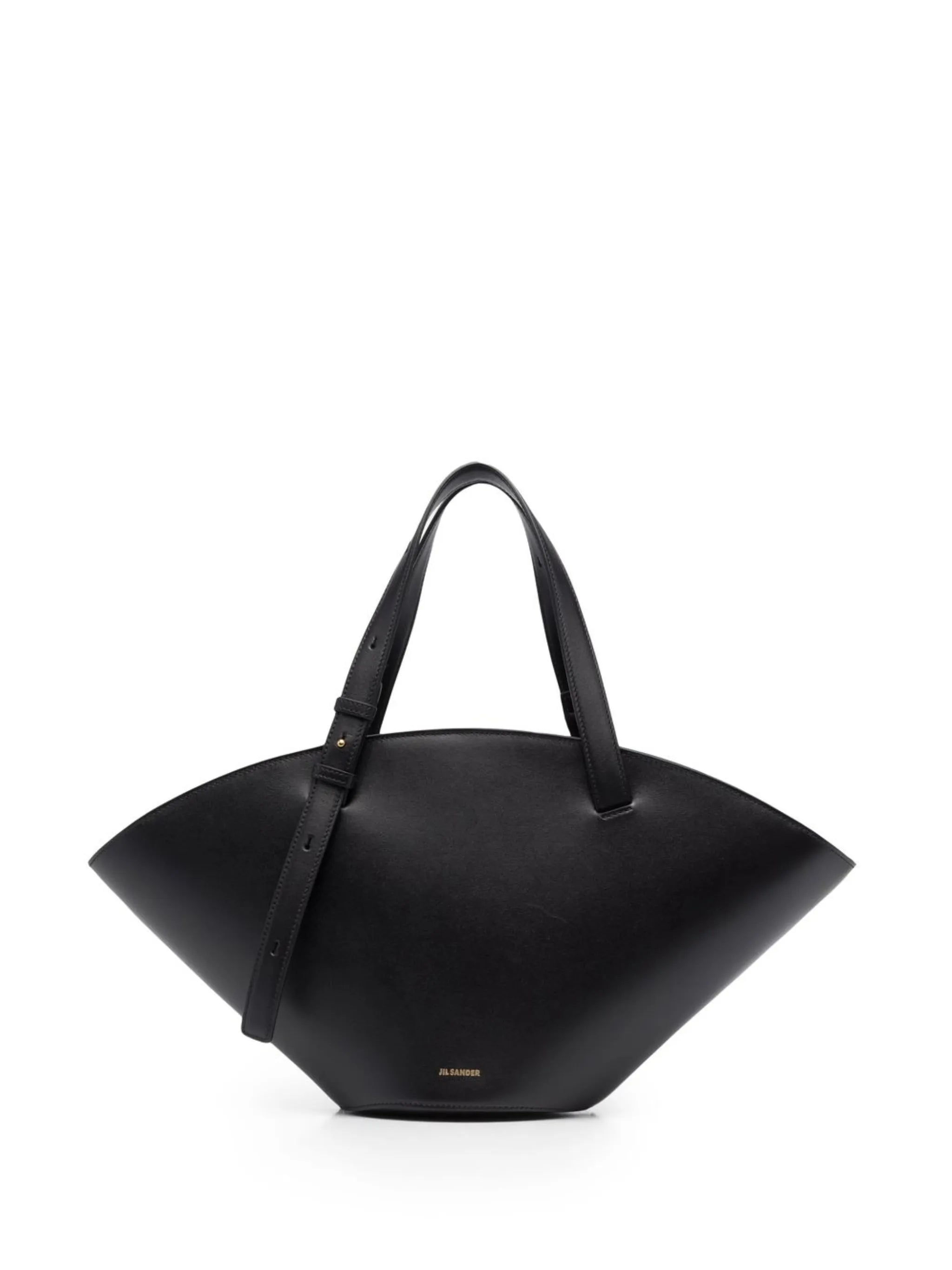 logo-print tote bag