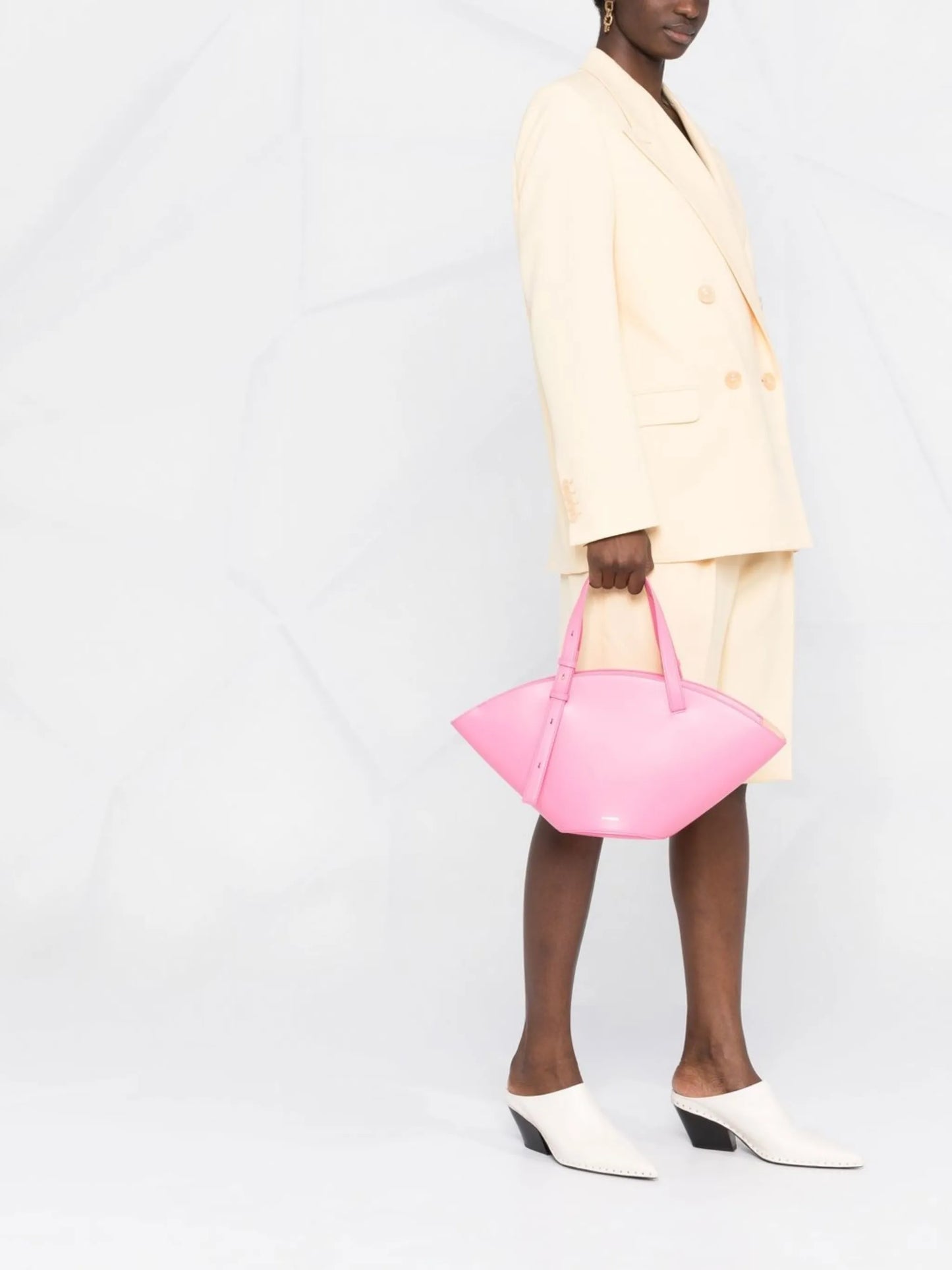 logo-print tote bag