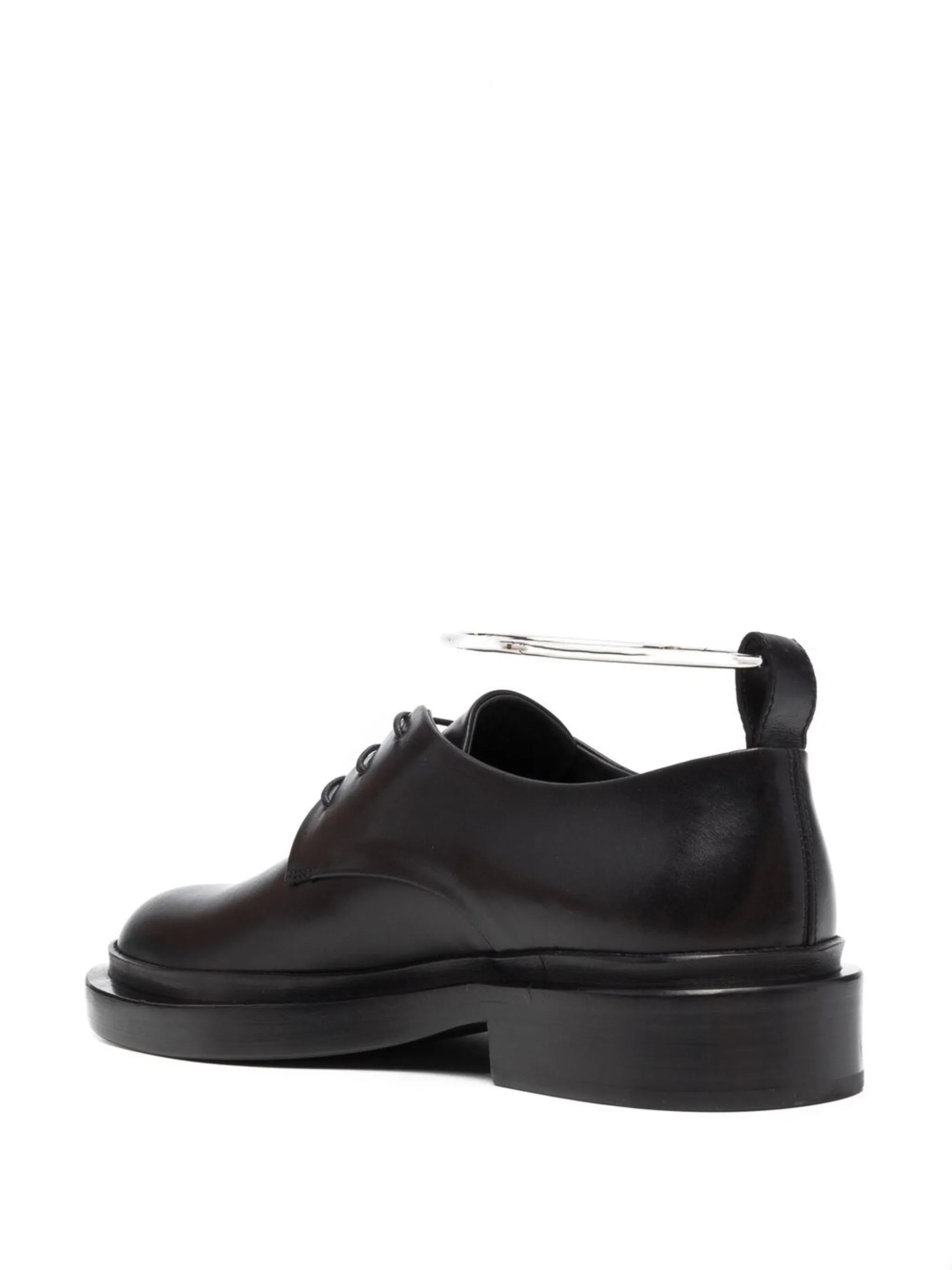 hardware-detail derby shoes