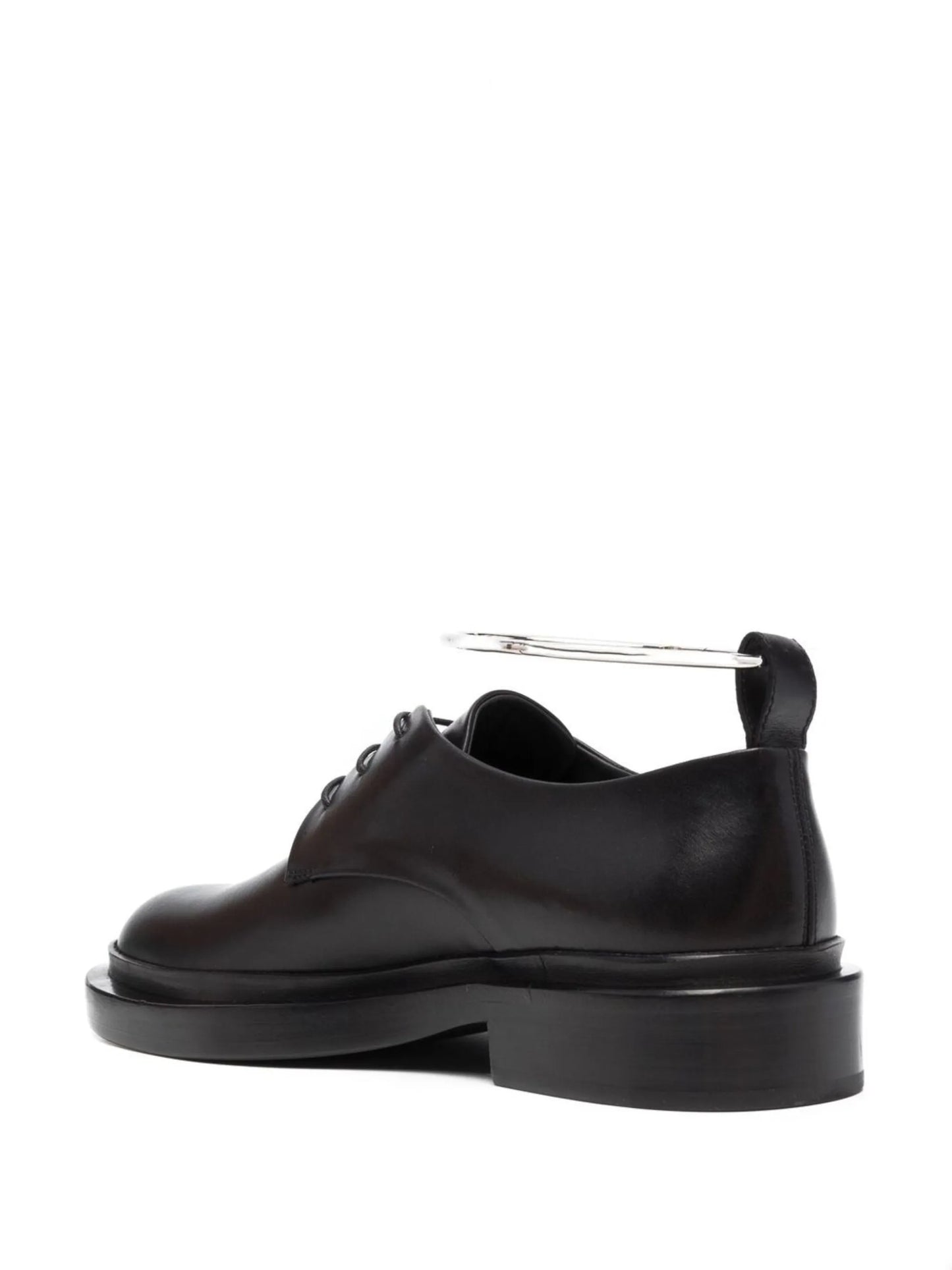 hardware-detail derby shoes