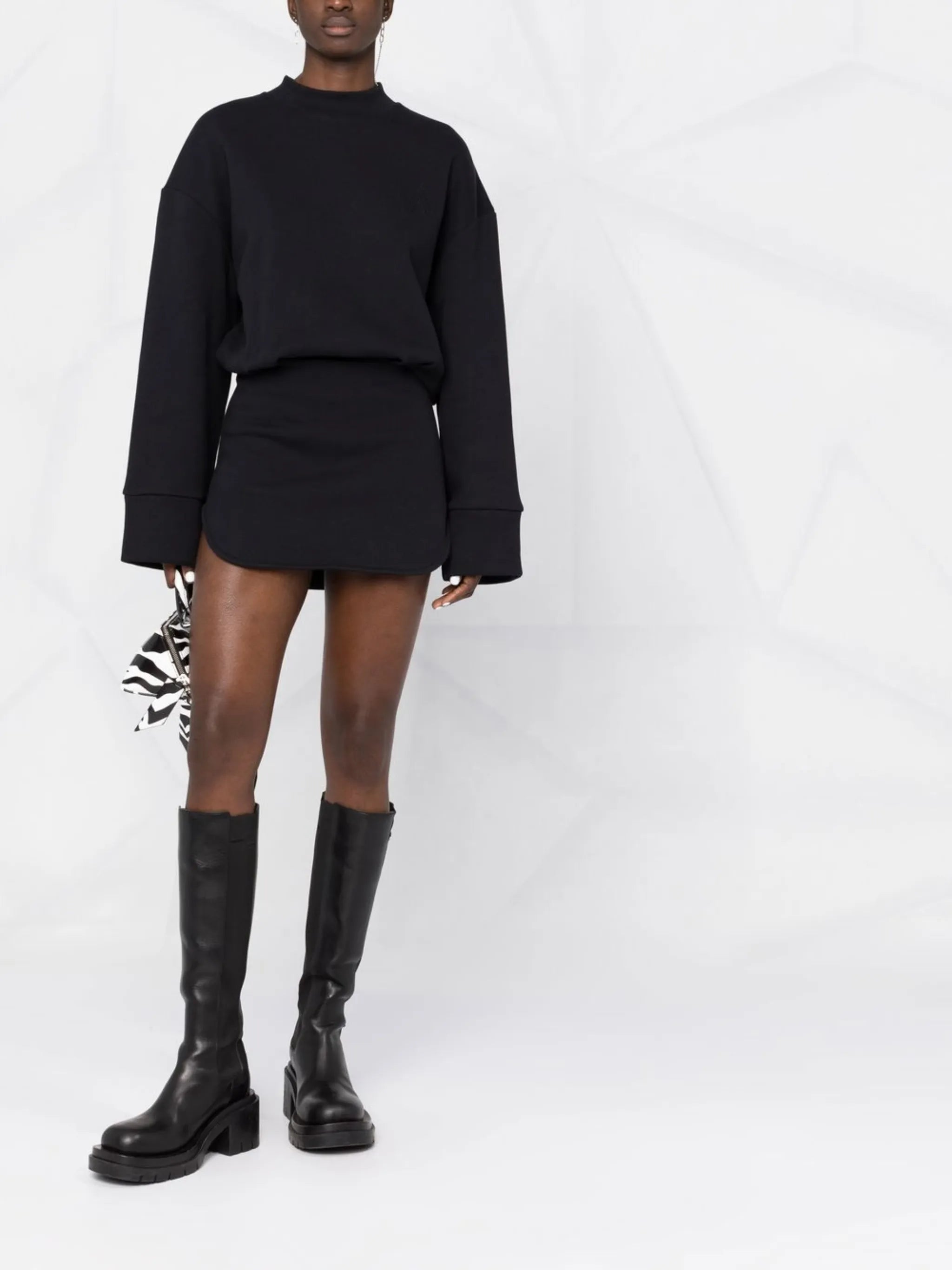 Irene knitted minidress