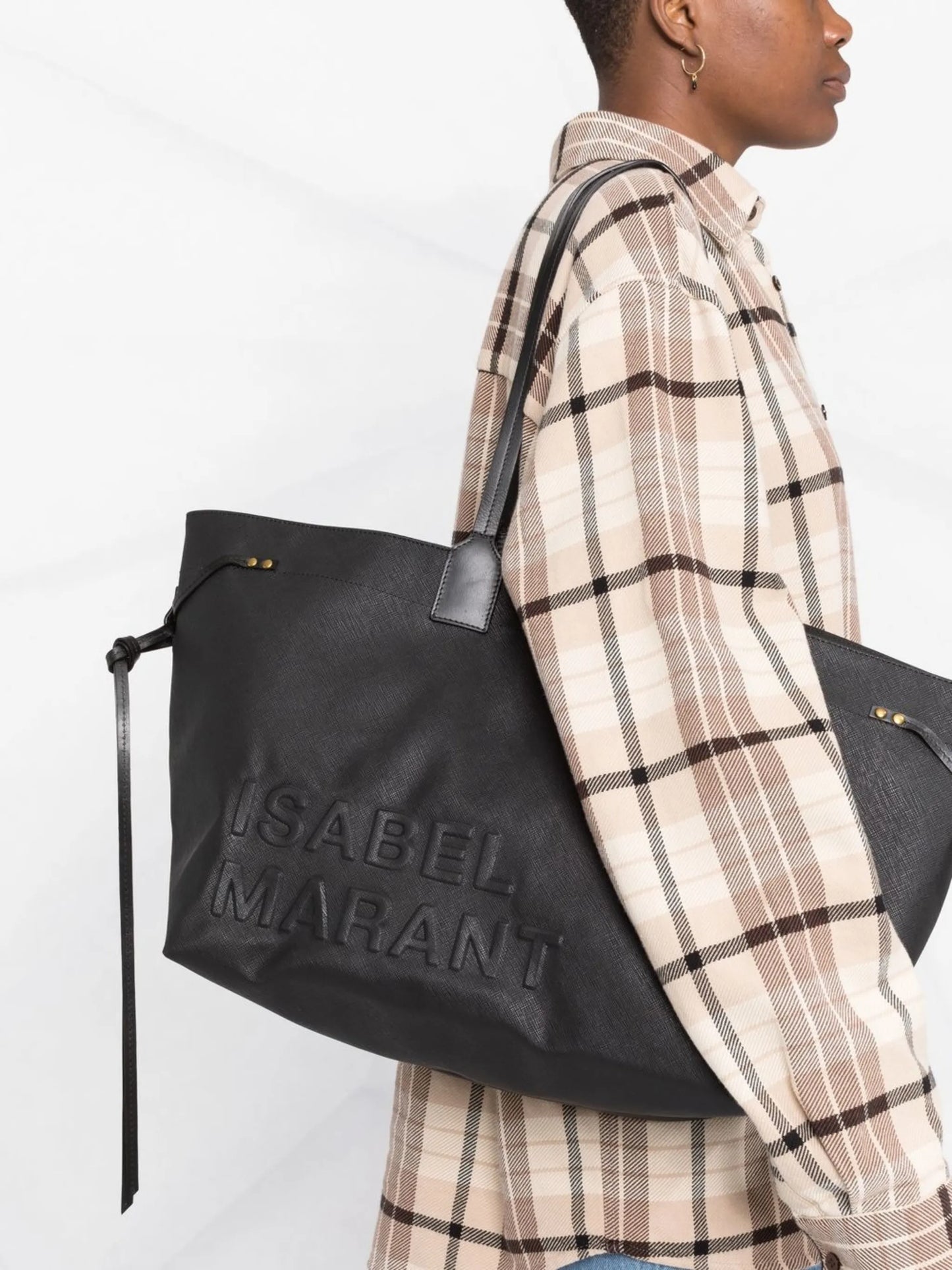 Wydra logo-embossed tote bag