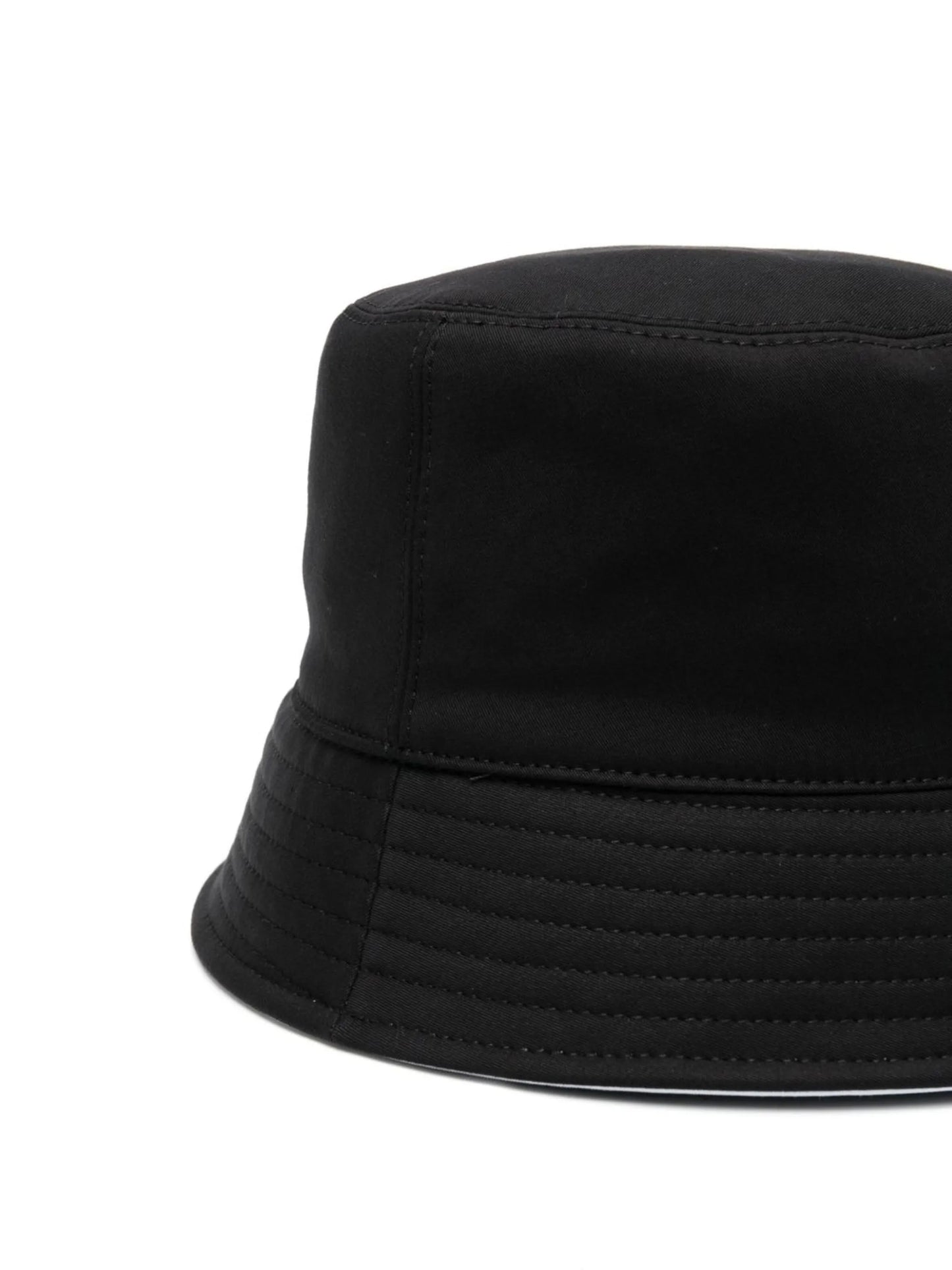 logo-print bucket hat