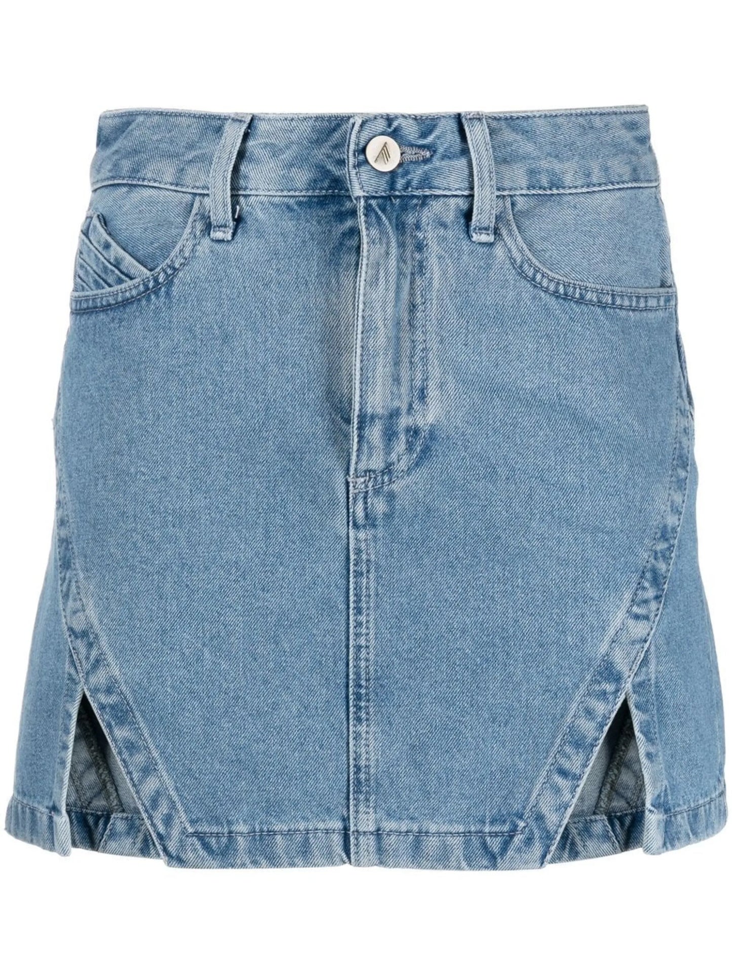 Lula denim miniskirt