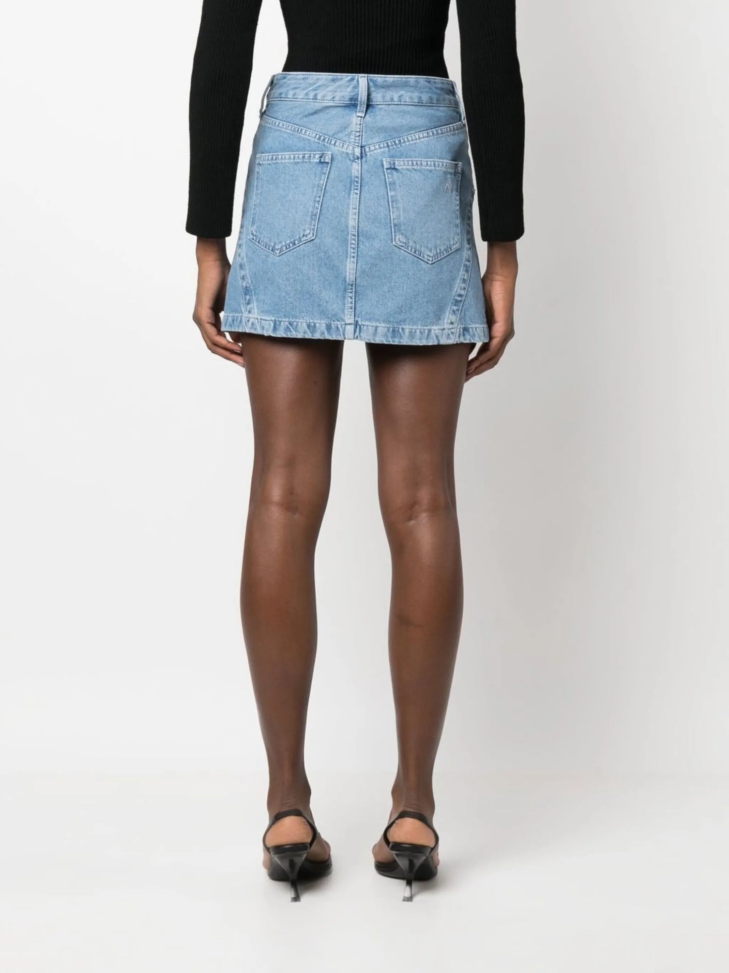 Lula denim miniskirt