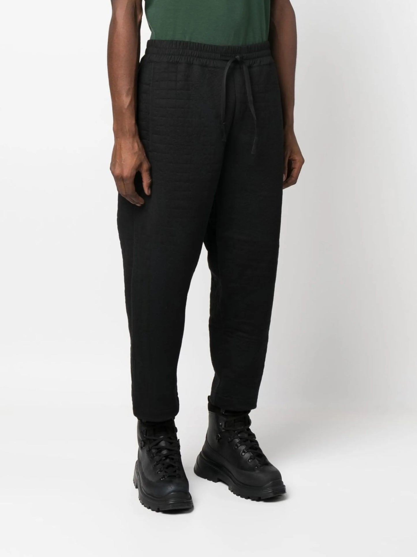 tapered cropped trousers
