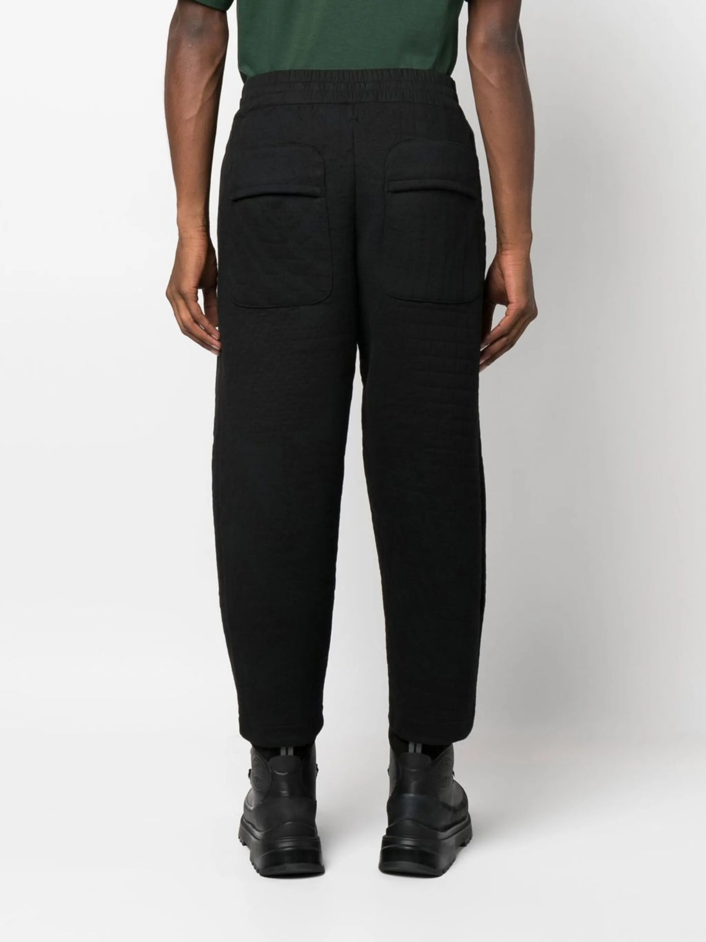 tapered cropped trousers
