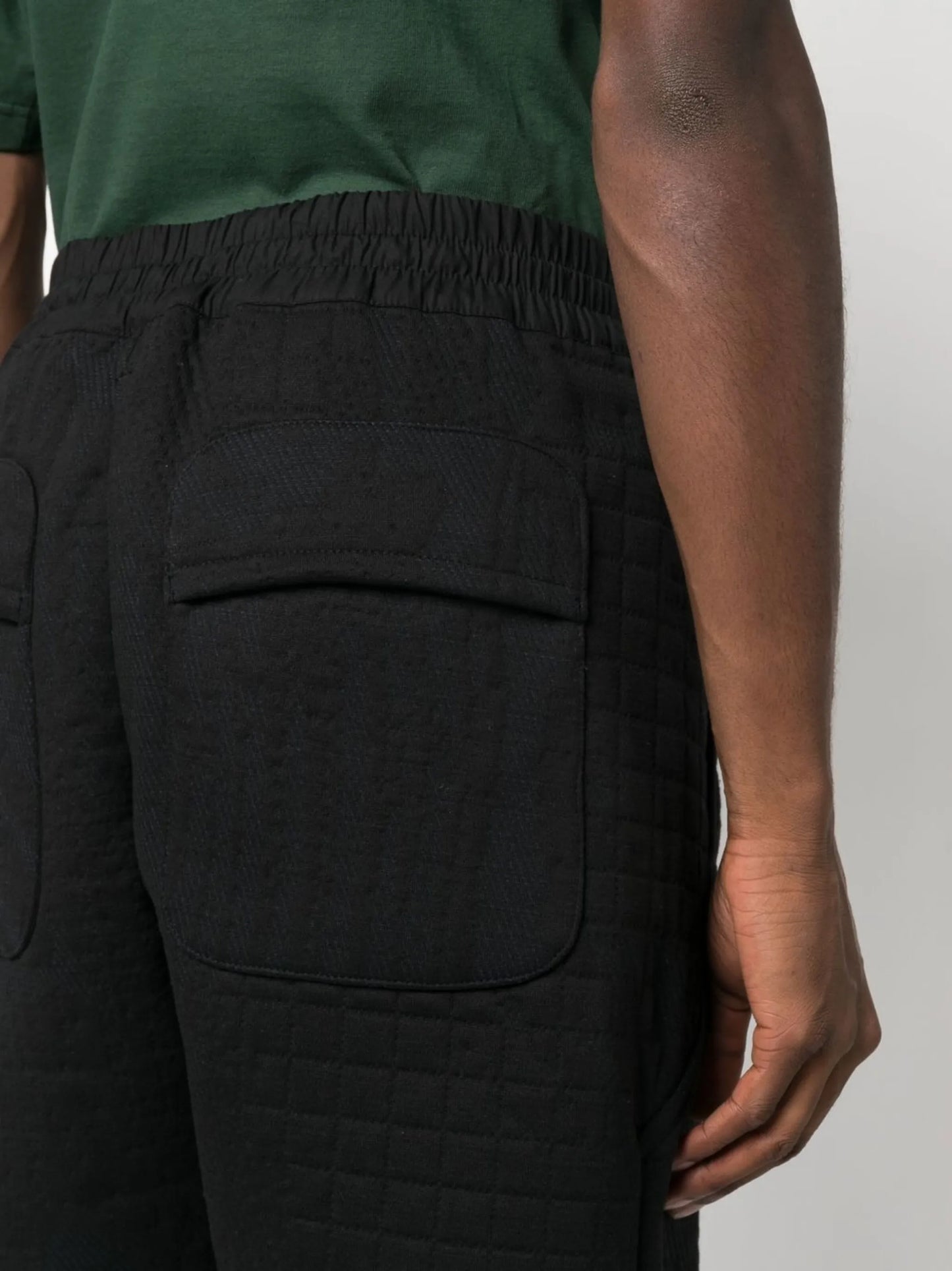 tapered cropped trousers