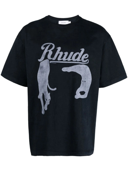 Cat Tee T-shirt "Black"