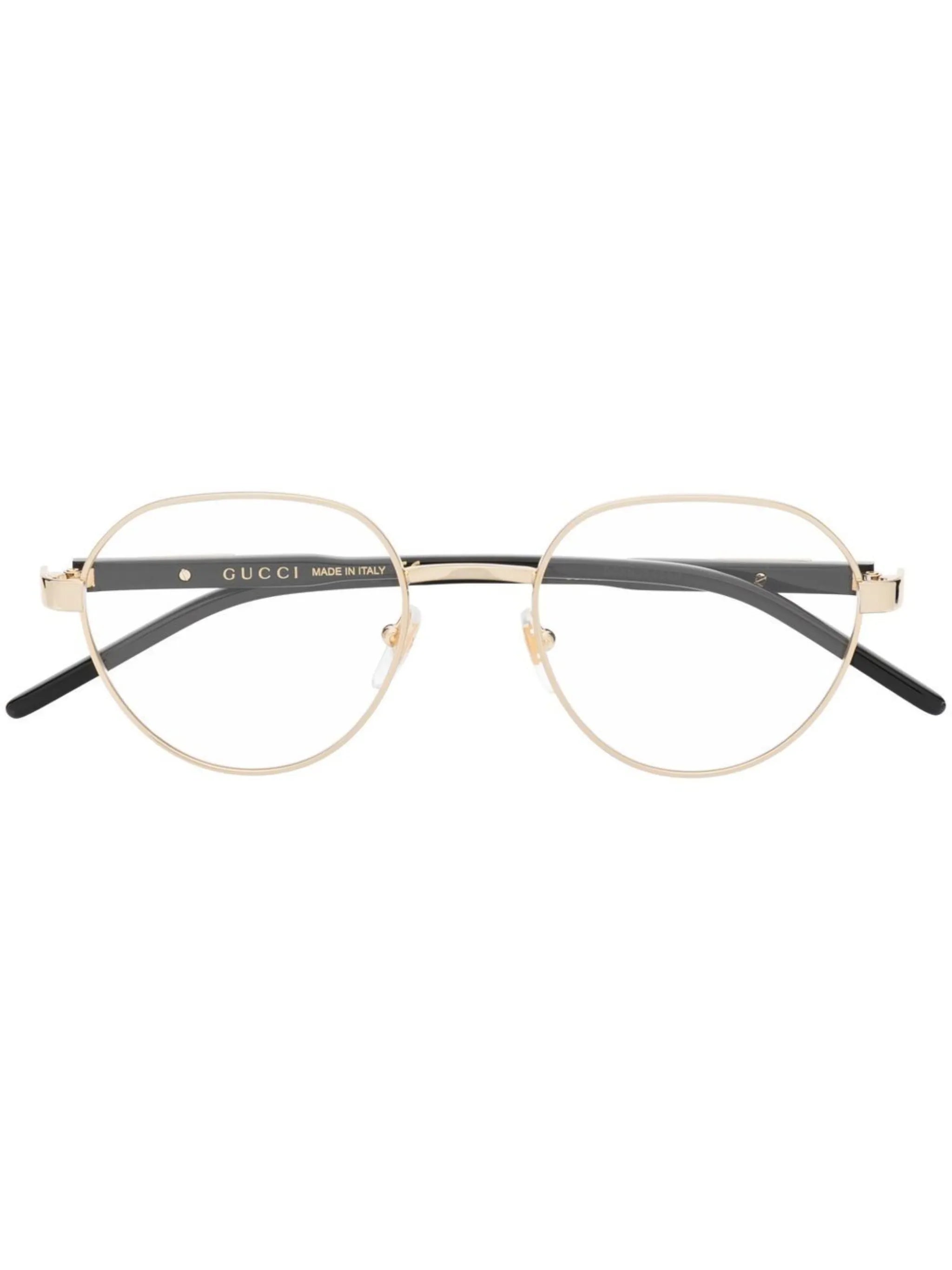 oval-frame optical glasses