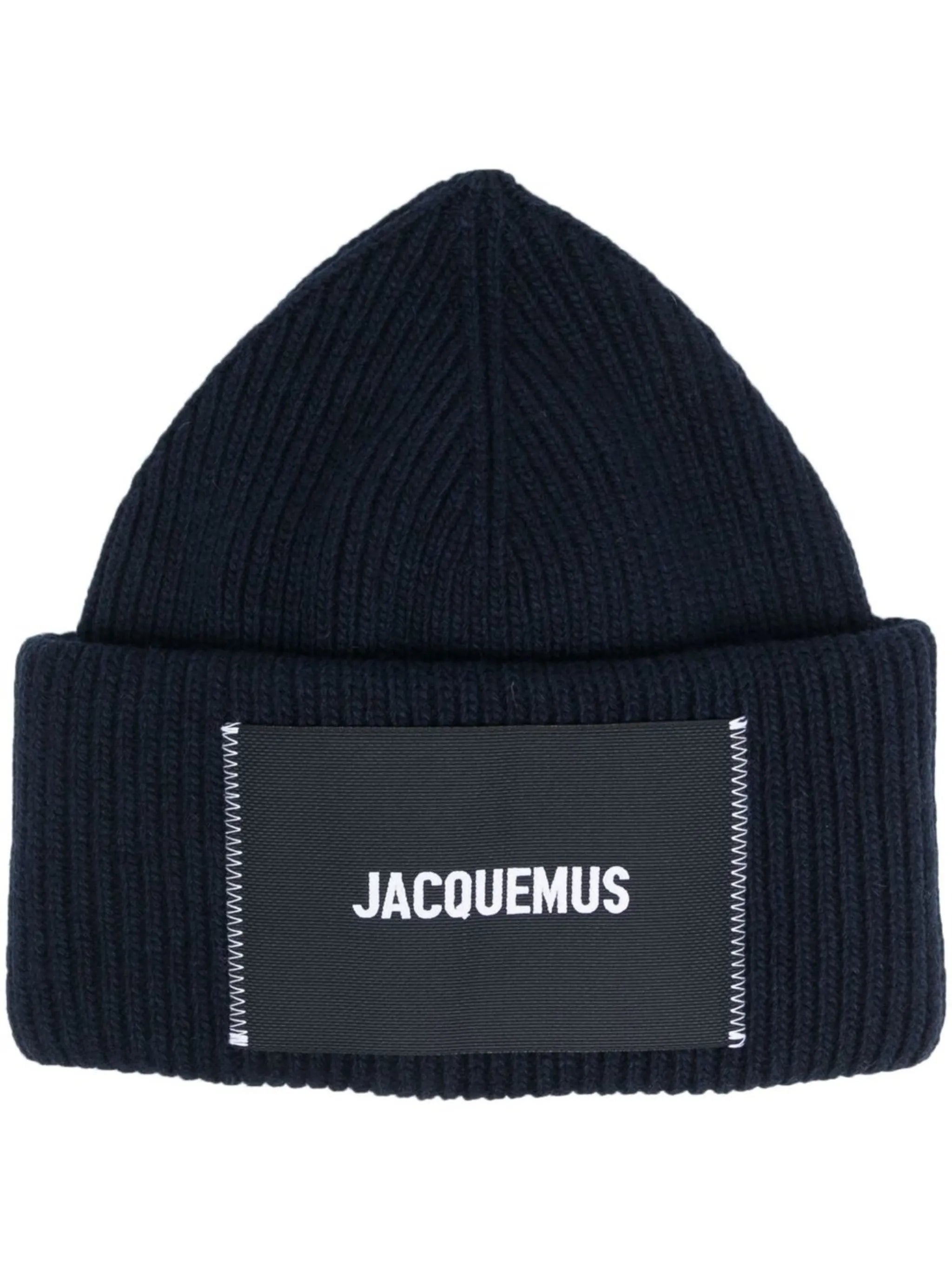 logo-patch beanie