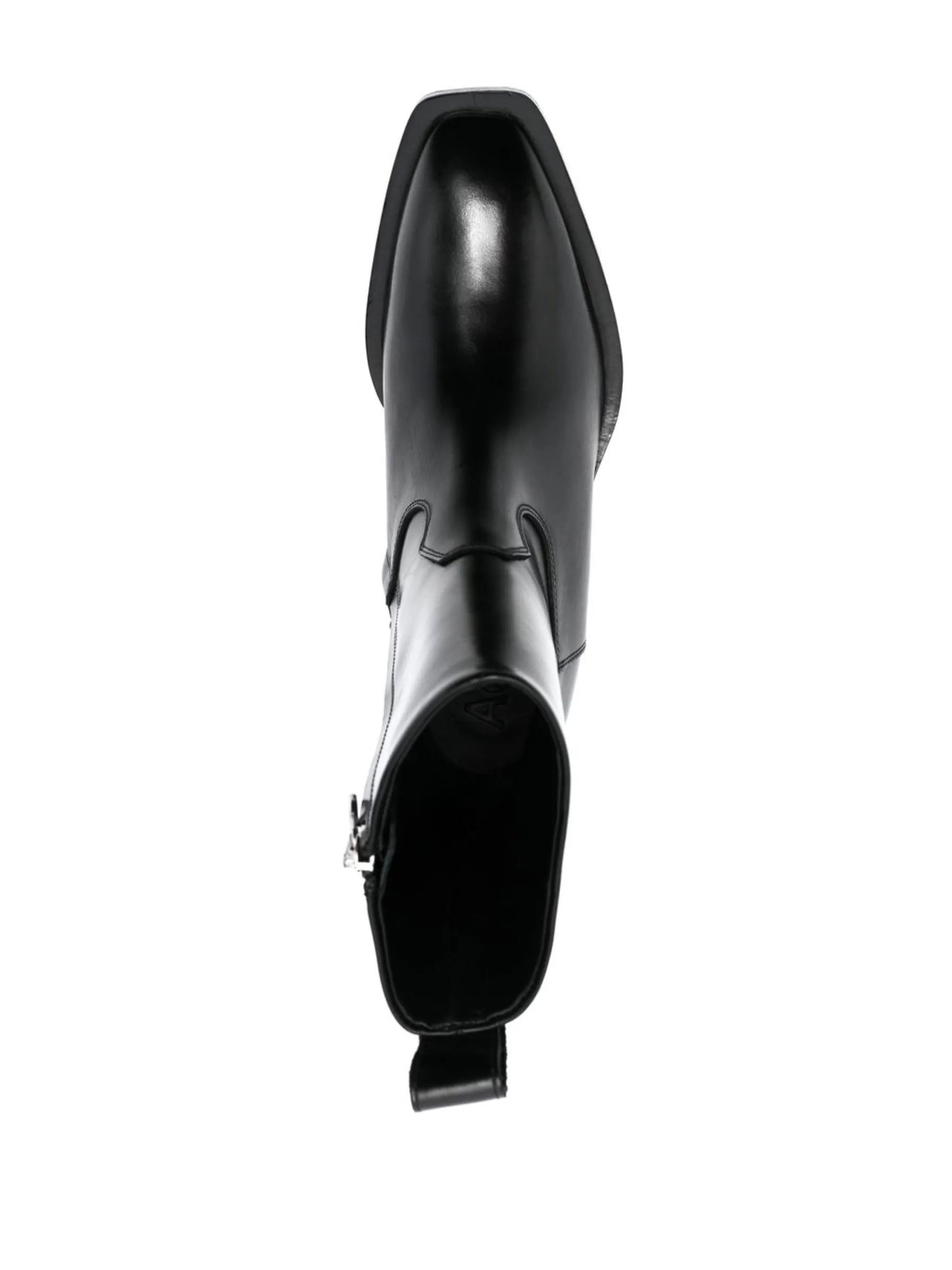 tapered-heel ankle boots