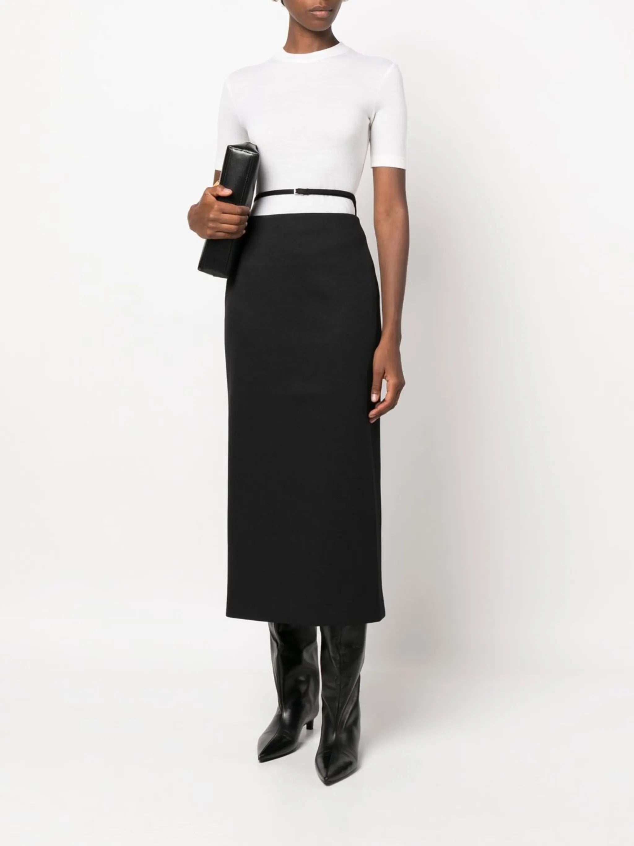 crew neck short-sleeve bodysuit