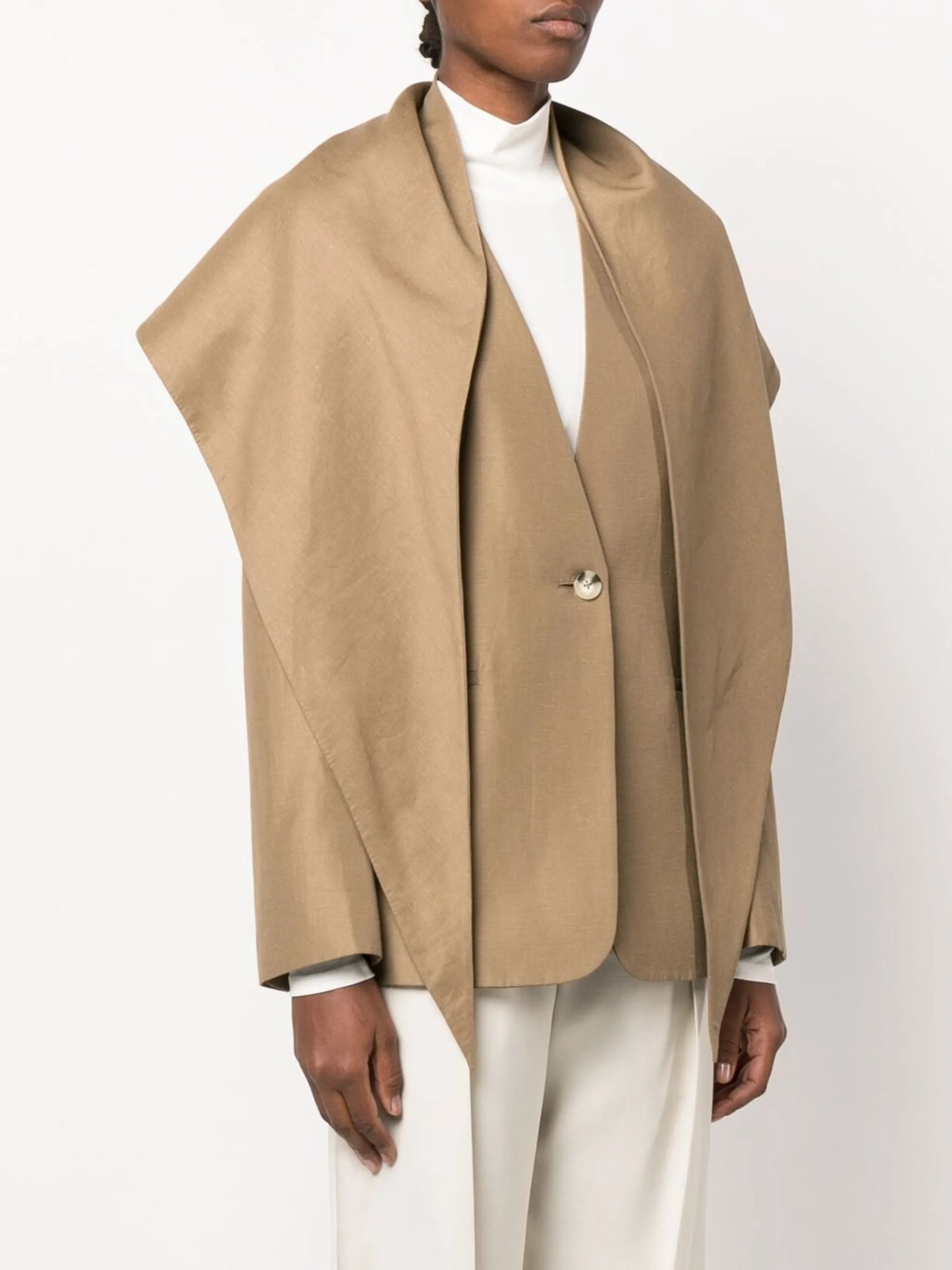 removable scarf blazer