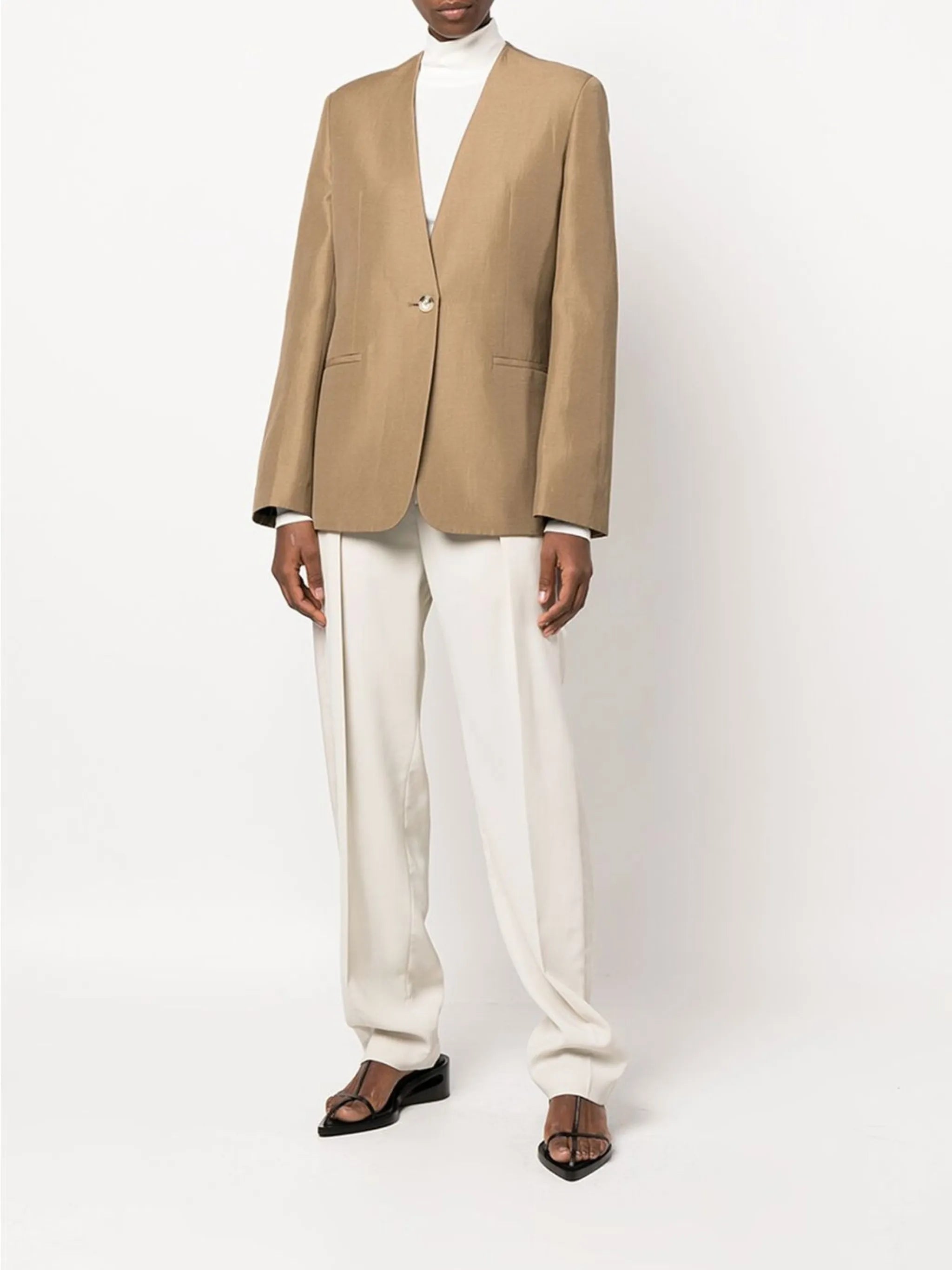 removable scarf blazer