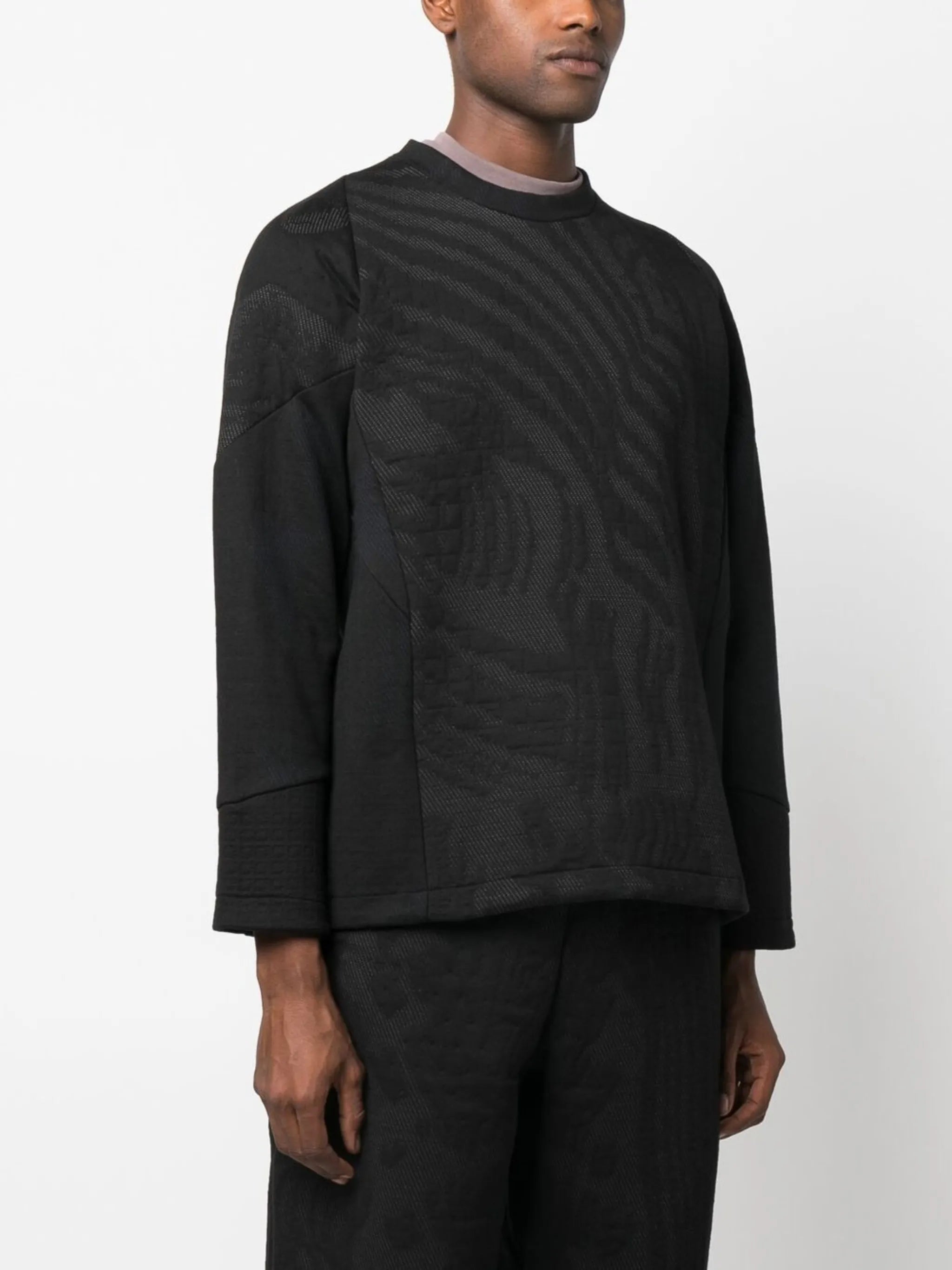 embroidered design sweatshirt