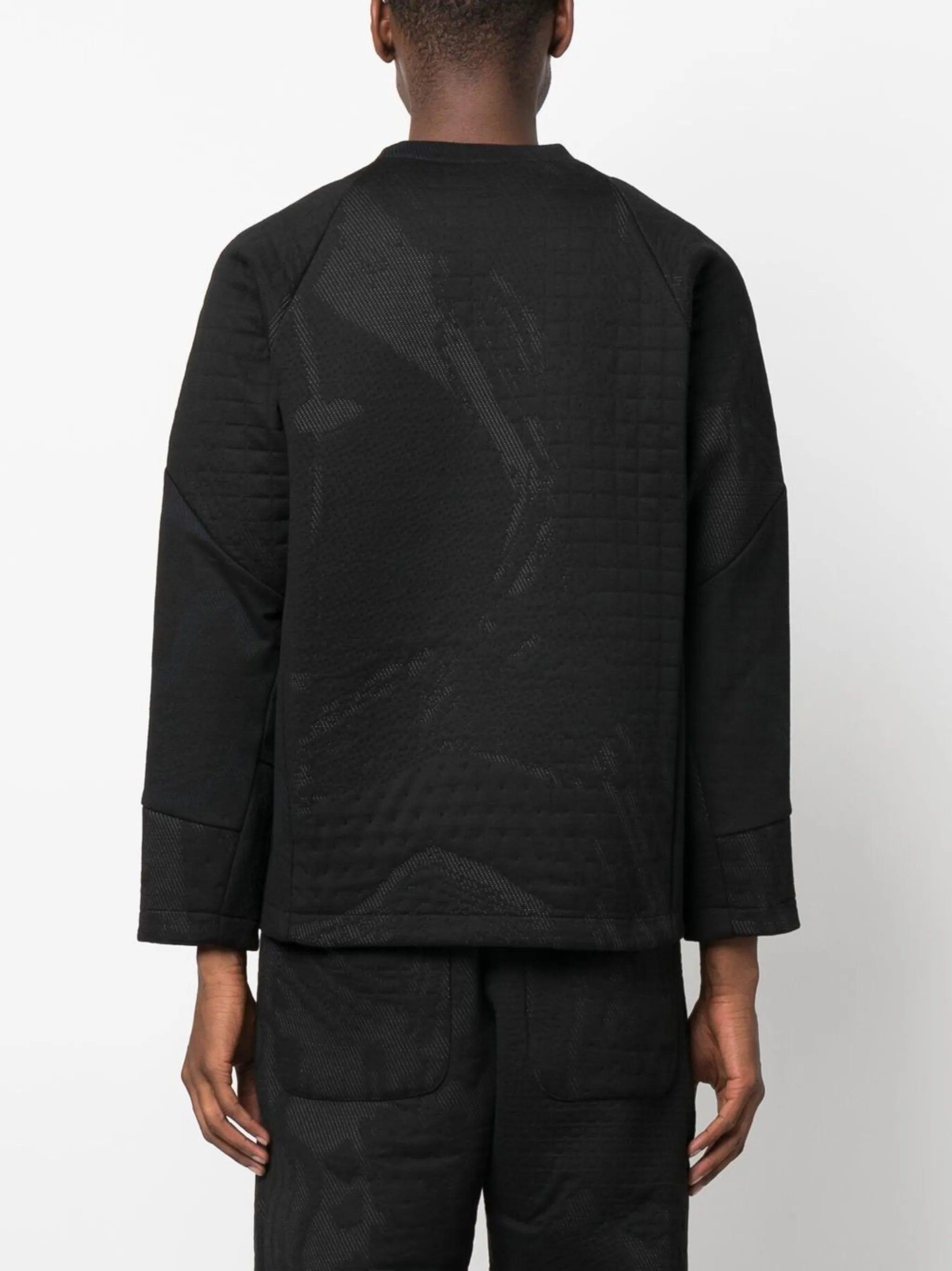 embroidered design sweatshirt