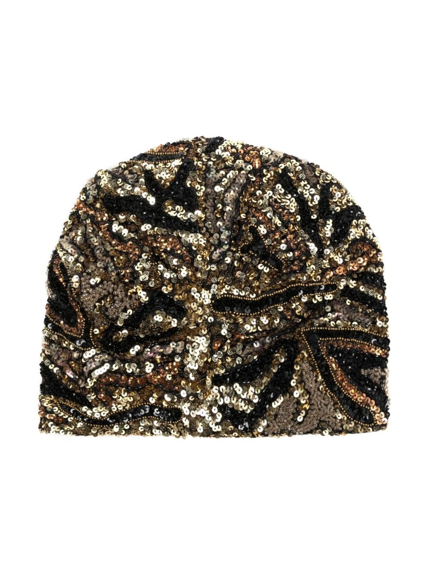 Jameela sequin-embellished turban