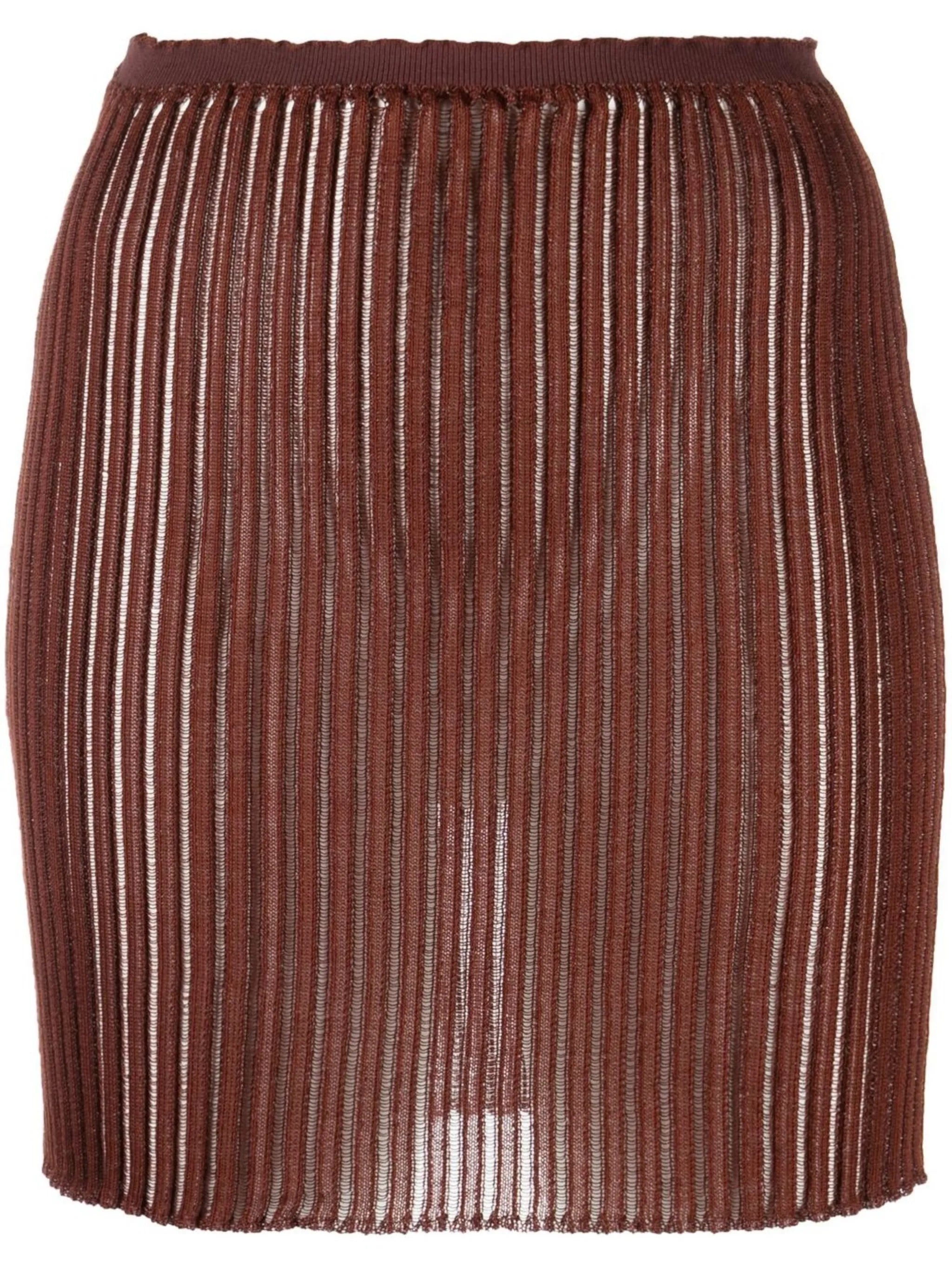 Patricia knitted mini skirt