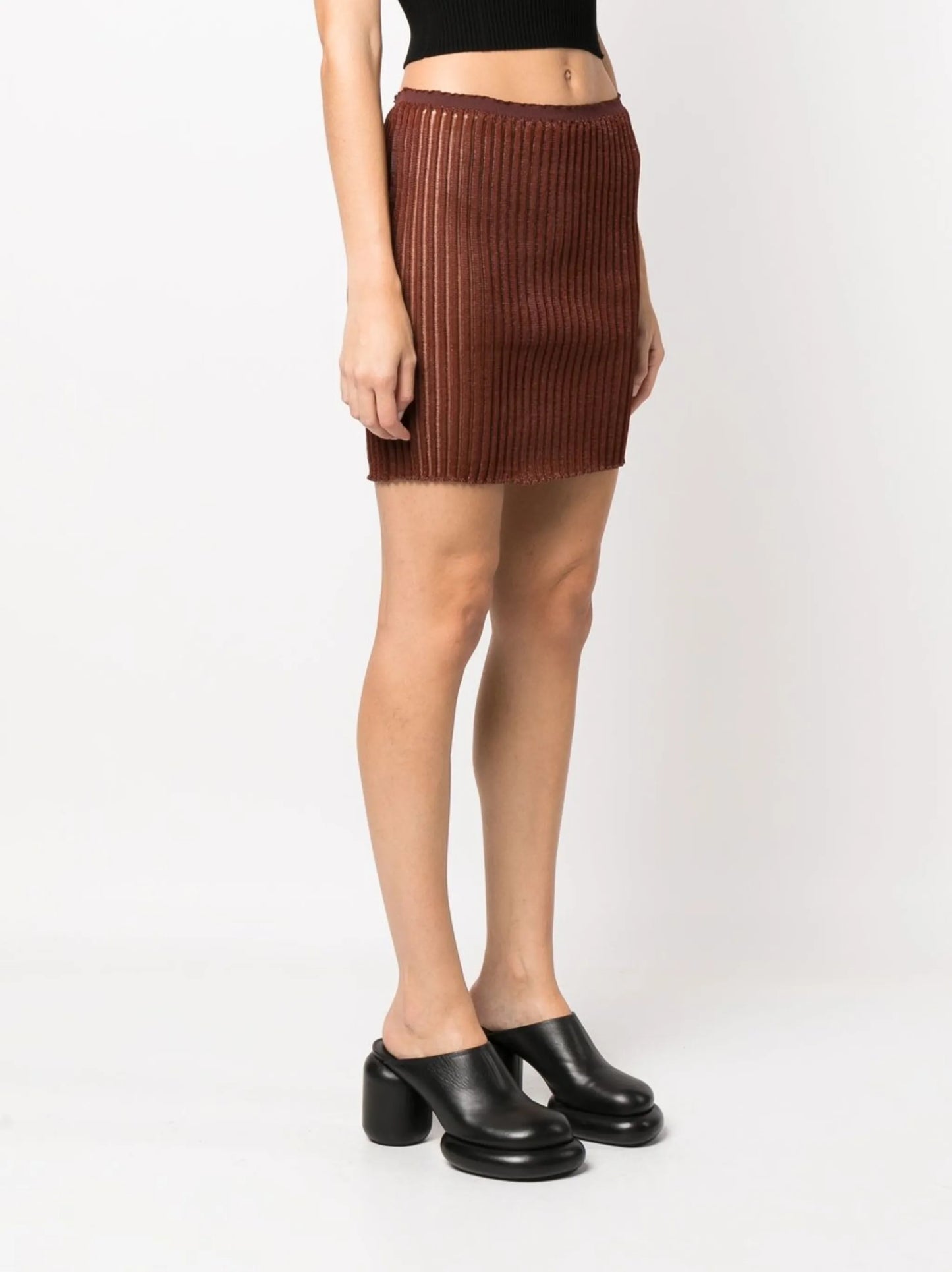 Patricia knitted mini skirt