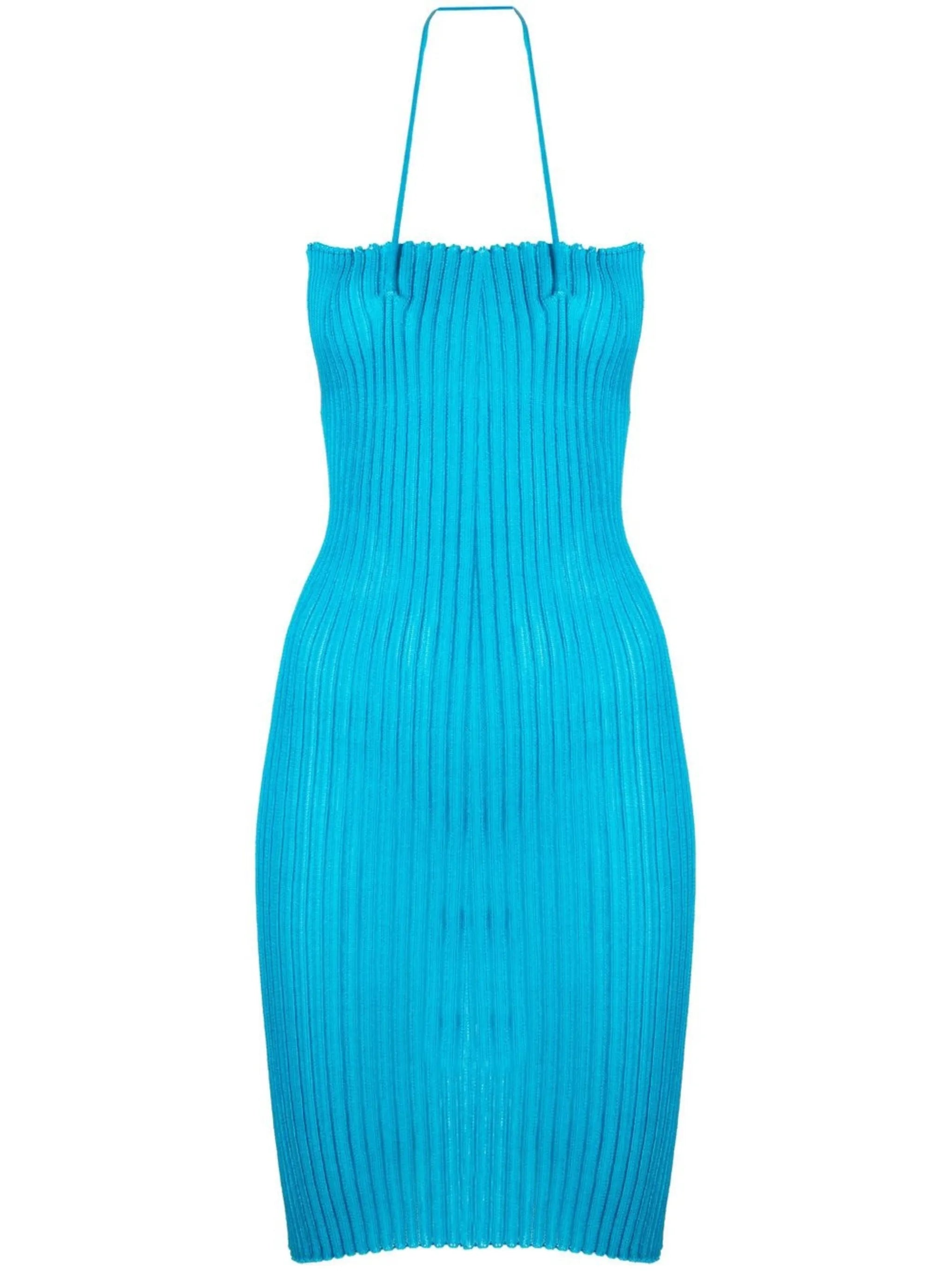 Emma halterneck mini dress