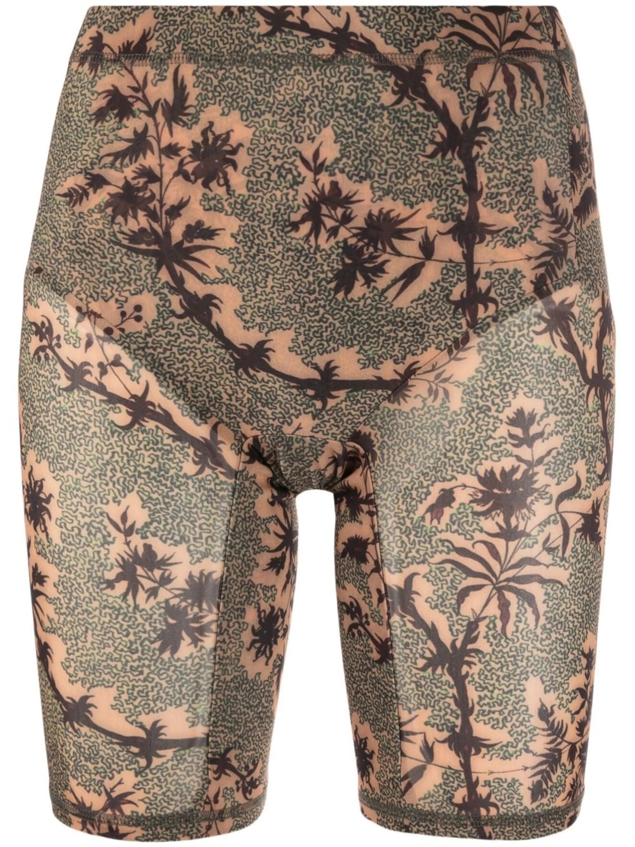 Lena biker-style shorts