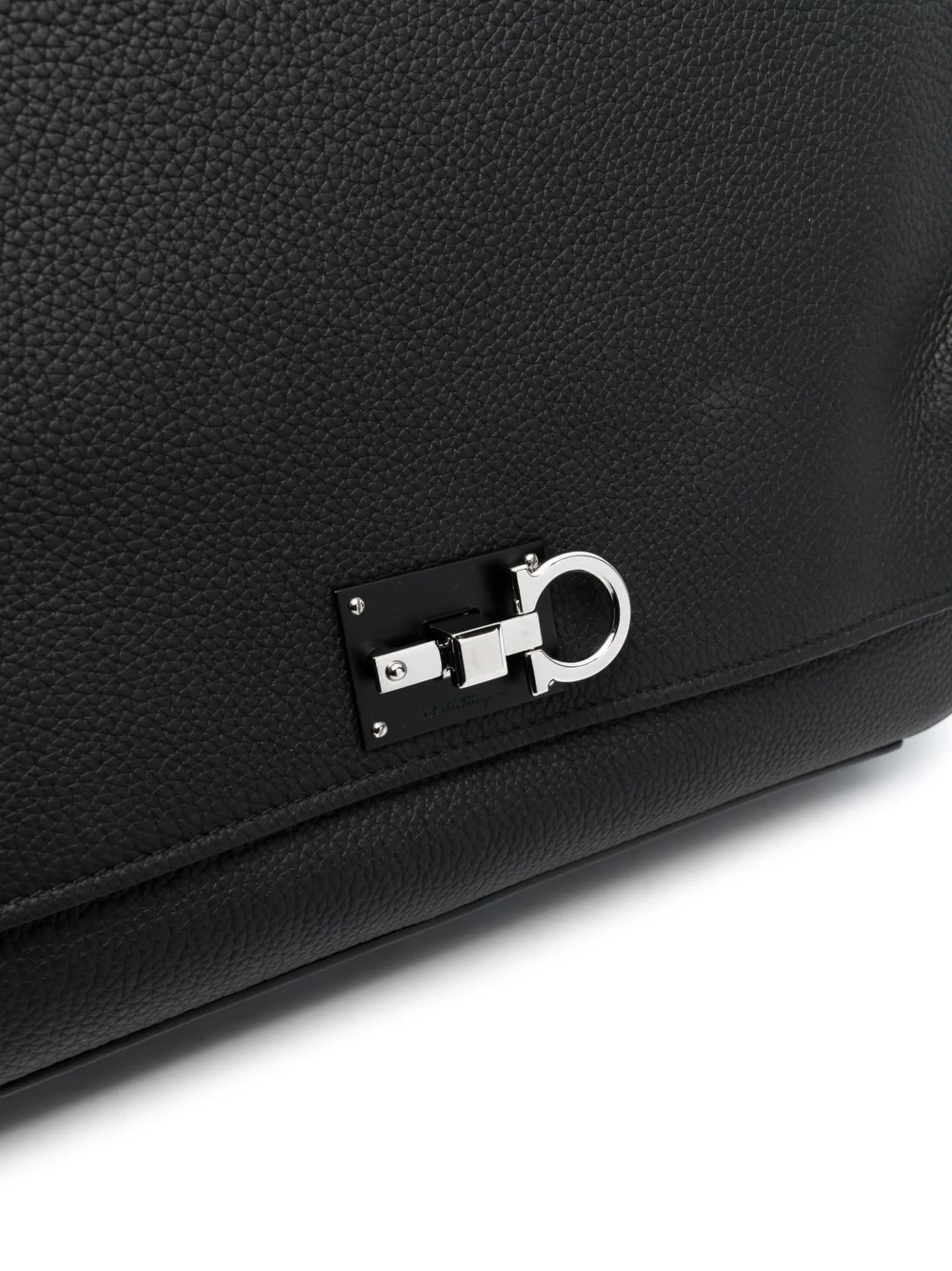 Gancini flip-lock shoulder bag