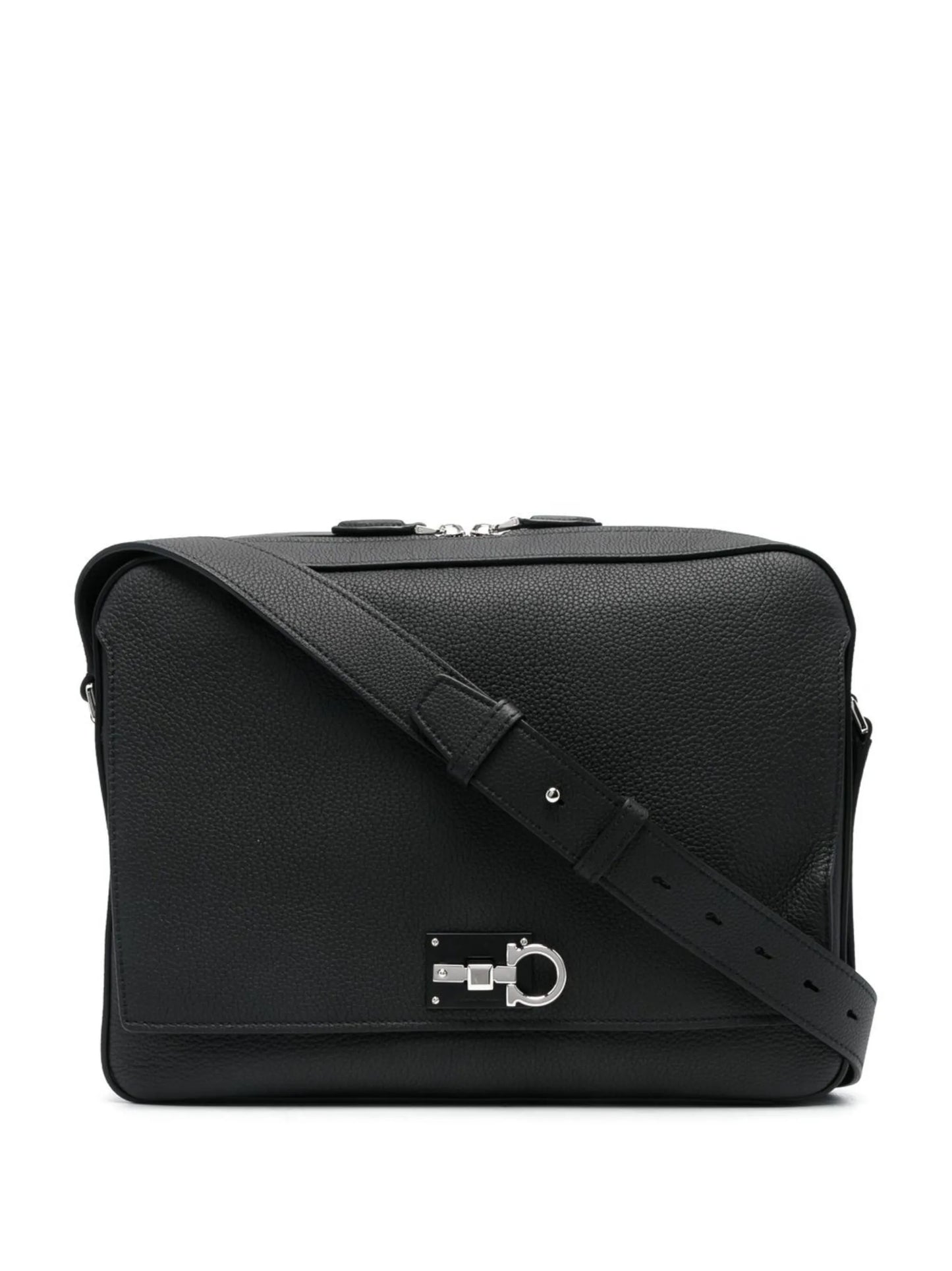 Gancini flip-lock shoulder bag