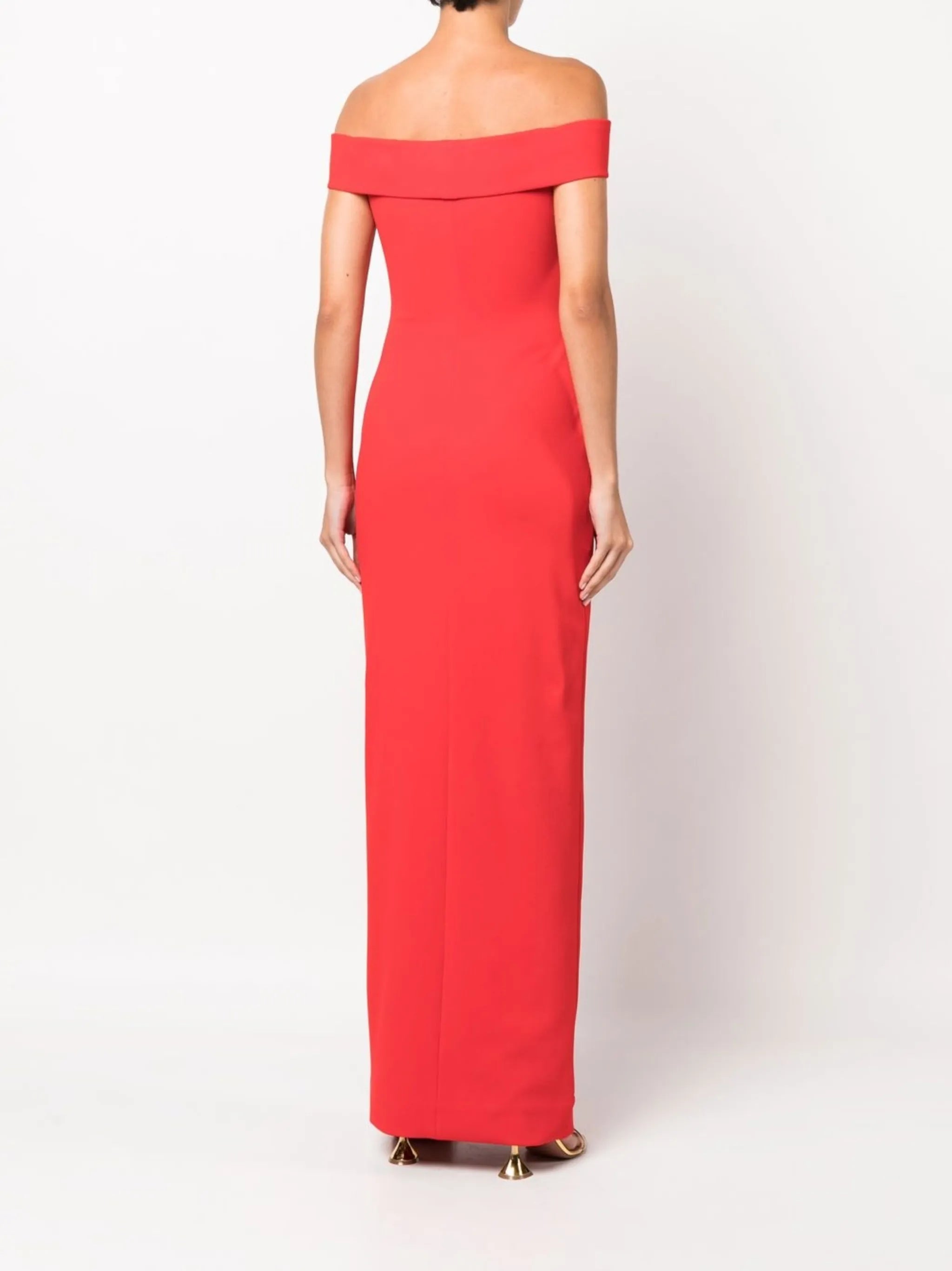 Martina off-shoulder gown