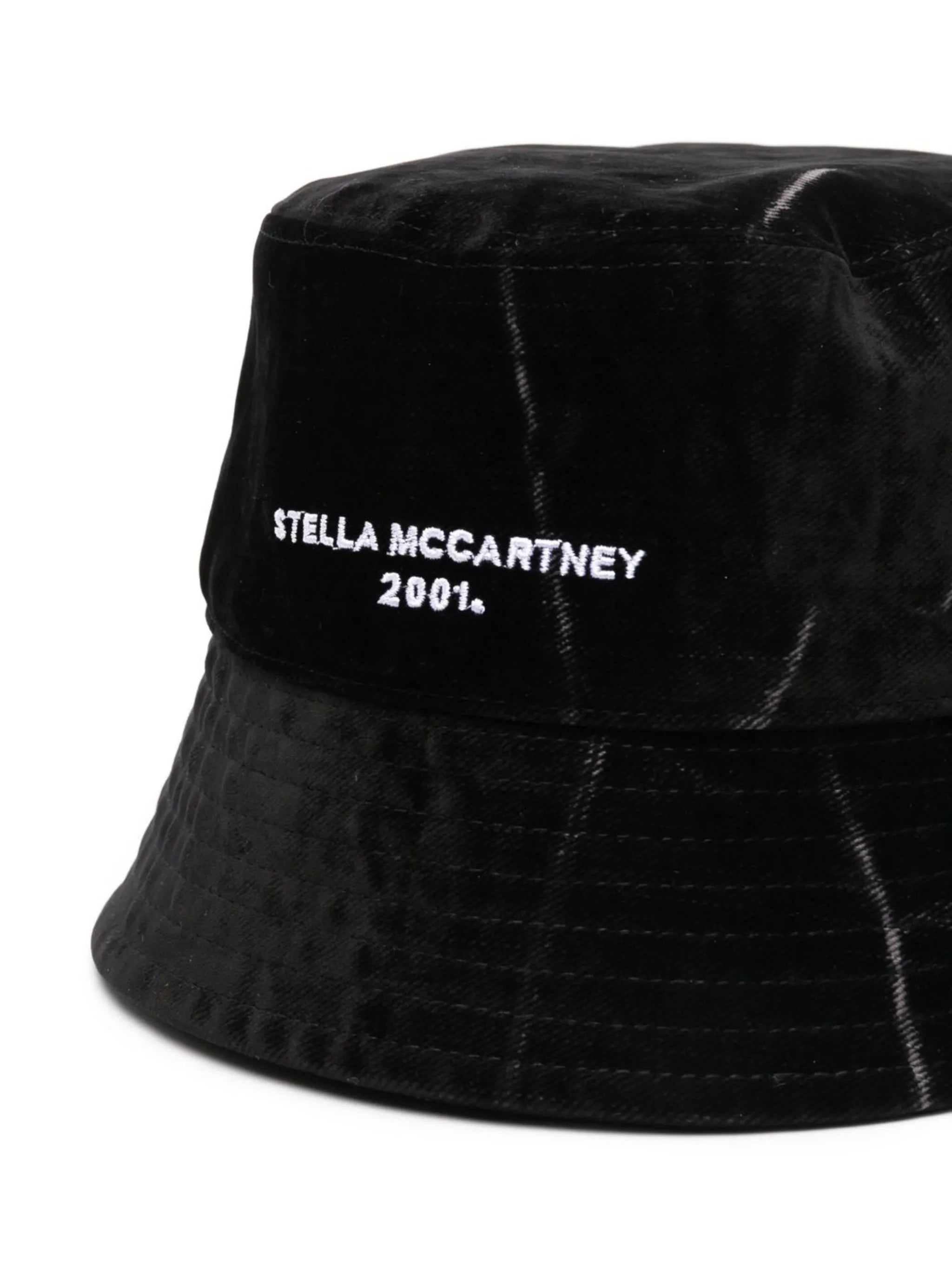 embroidered-logo bucket hat