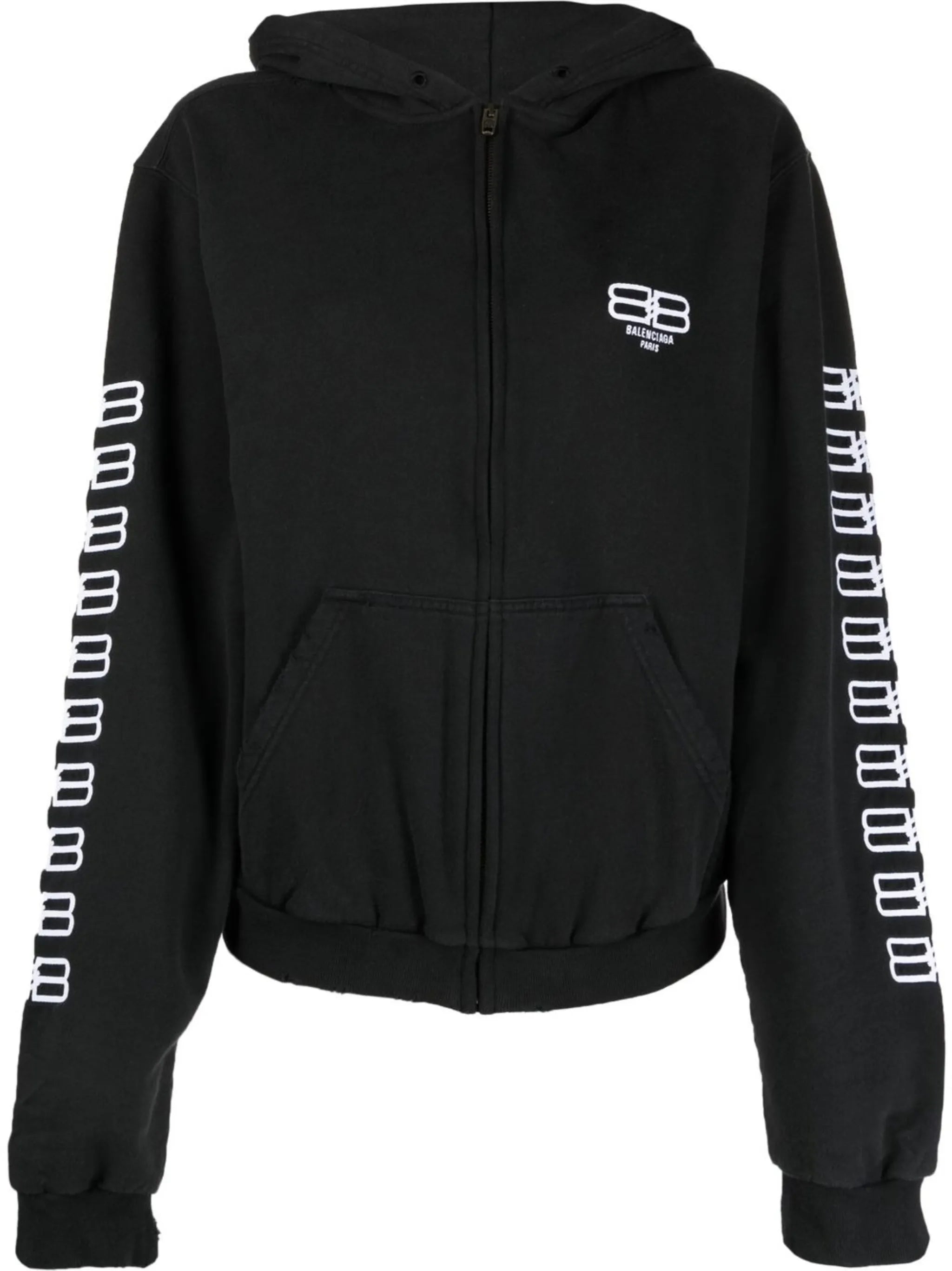 BB Paris Icon zip-up hoodie
