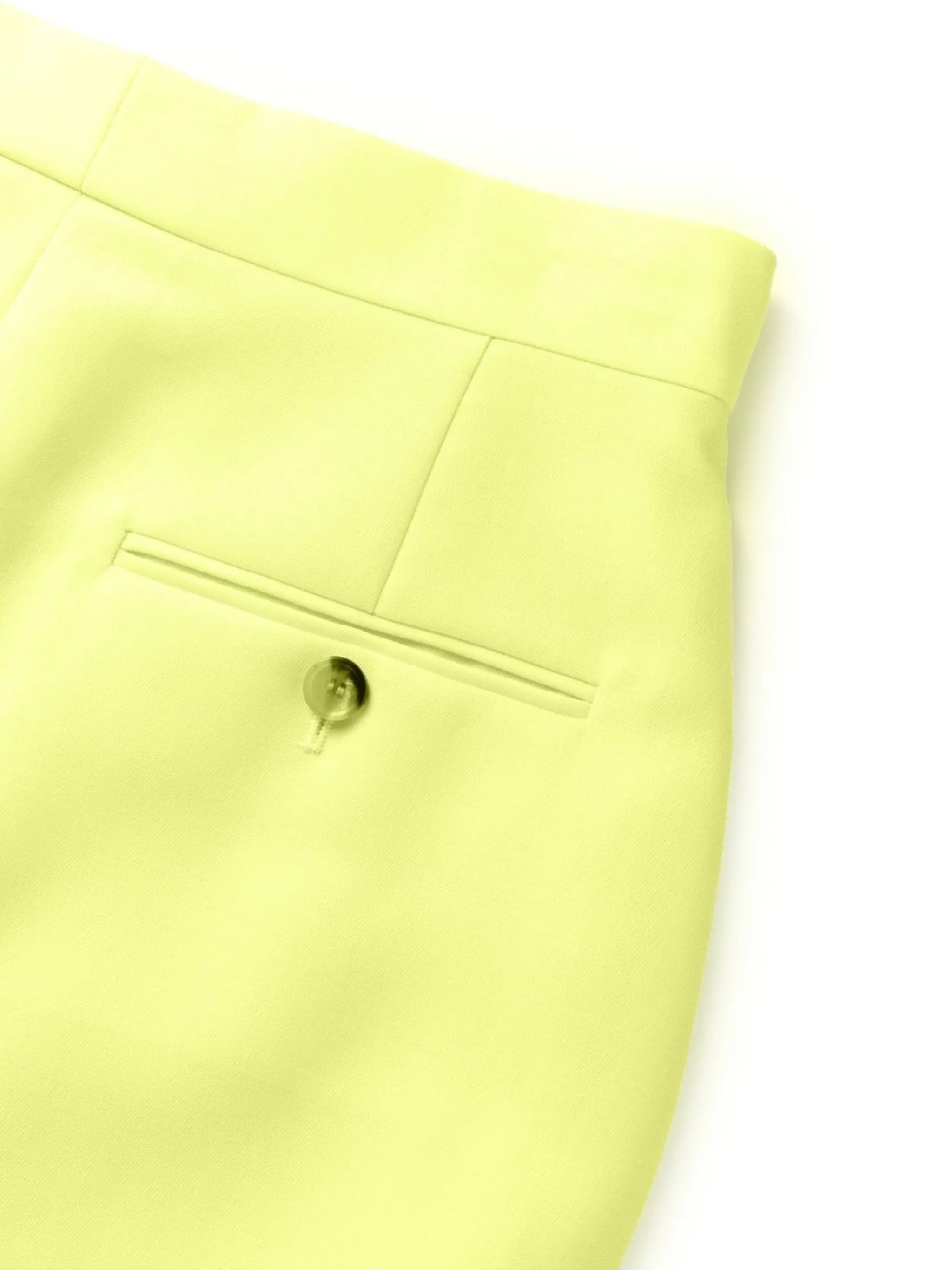 high-waisted trousers